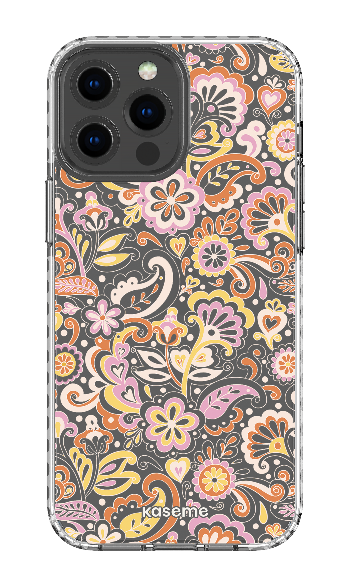 iPhone 13 Pro Max Clear Case - White Sunbathe Clear Case -