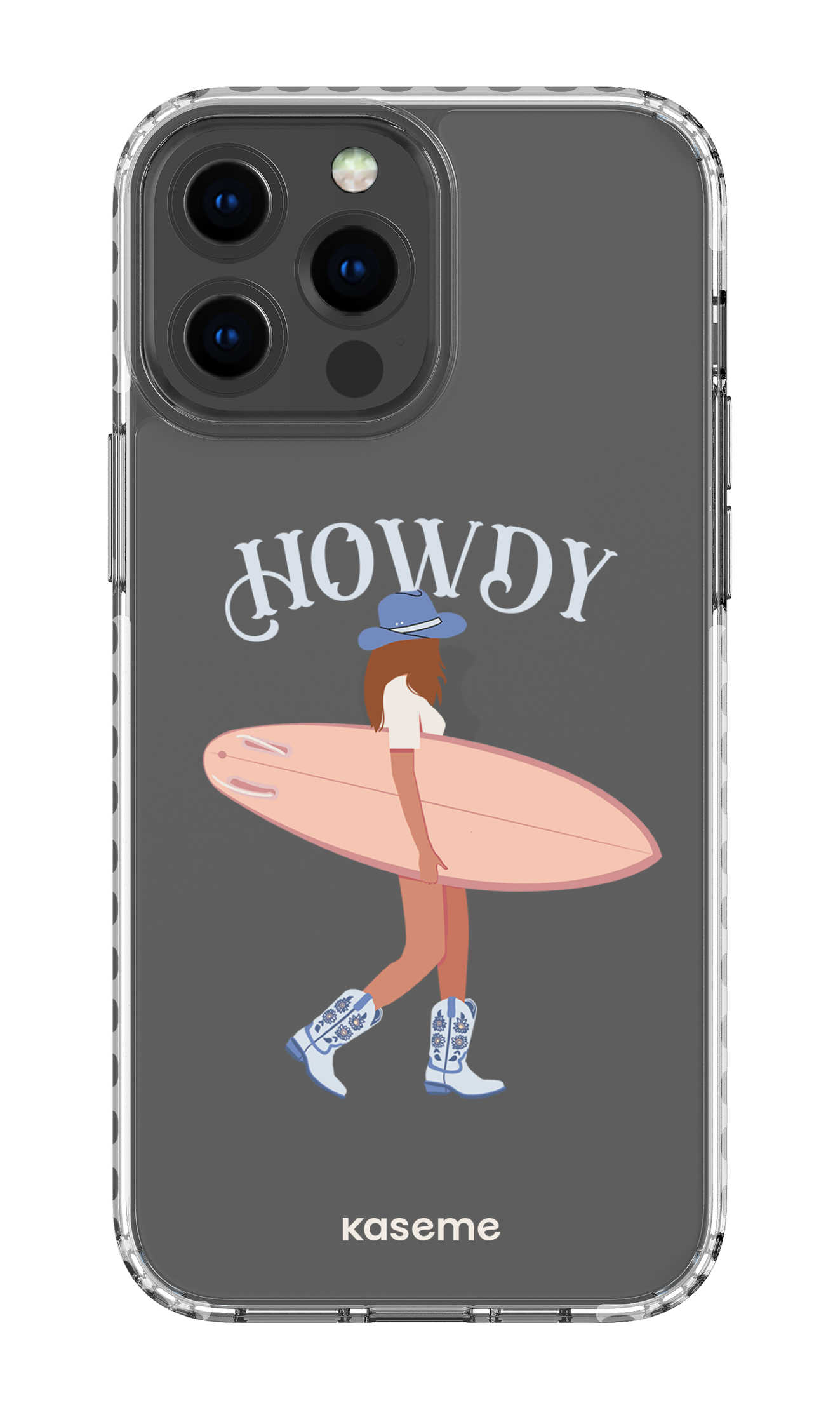 iPhone 13 Pro Max Clear Case - White Westsea Clear Case -