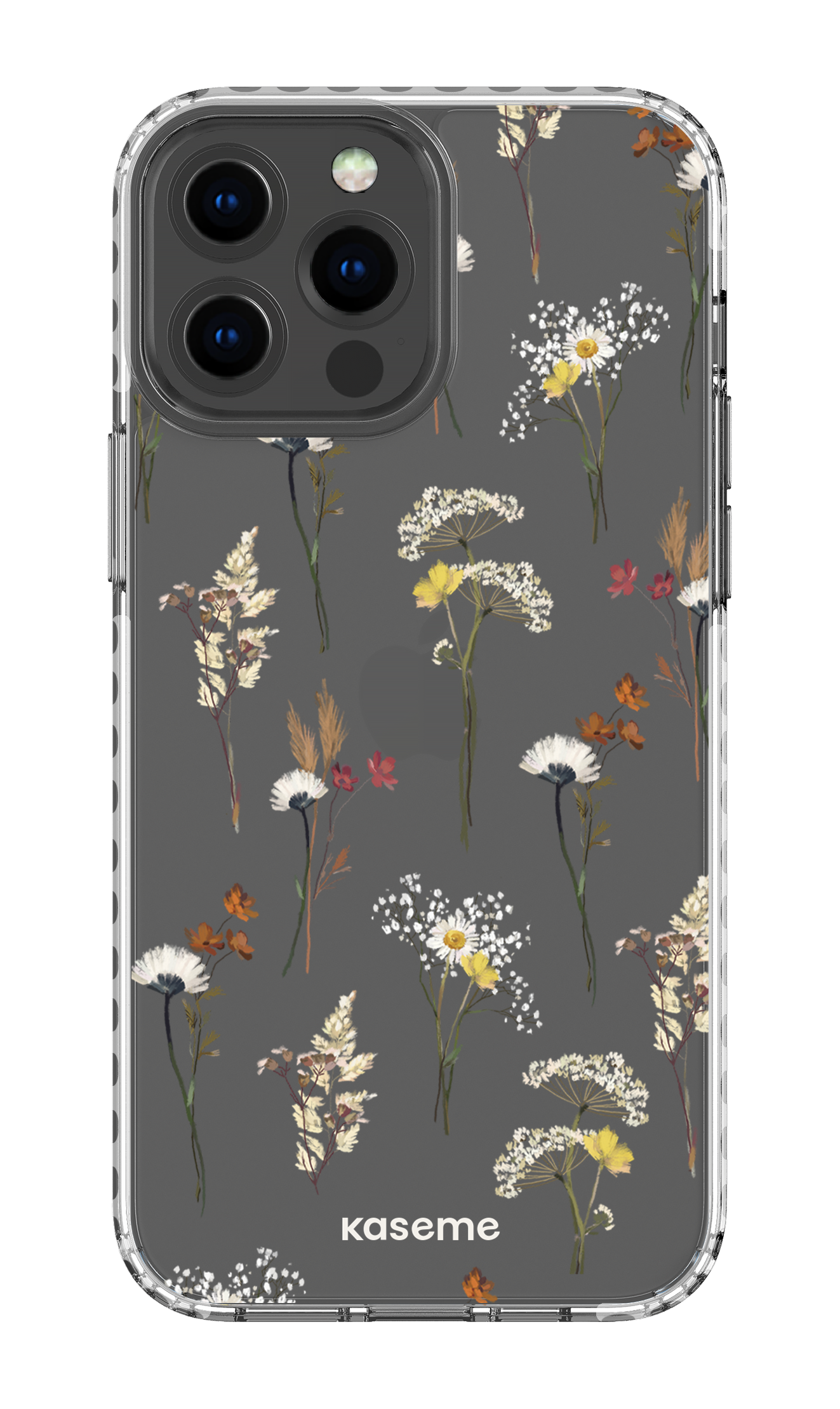 iPhone 13 Pro Max Clear Case - White Wilderness Clear Case -