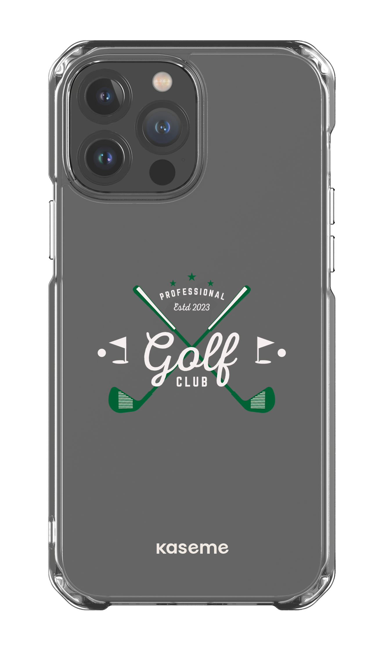 iPhone 13 Pro Max Clear Case Bogey Clear Case -