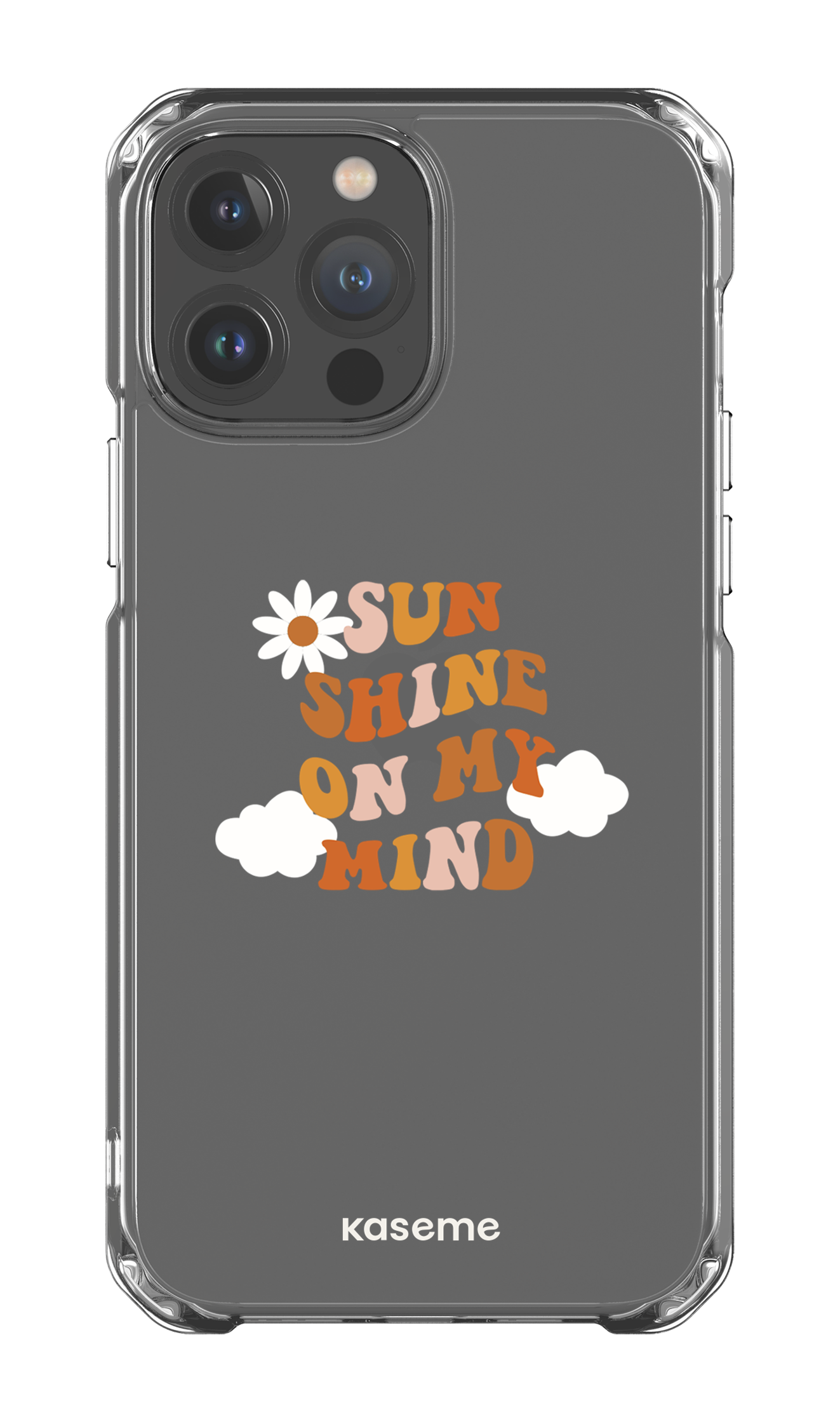 iPhone 13 Pro Max Clear Case Cheerful Clear Case -