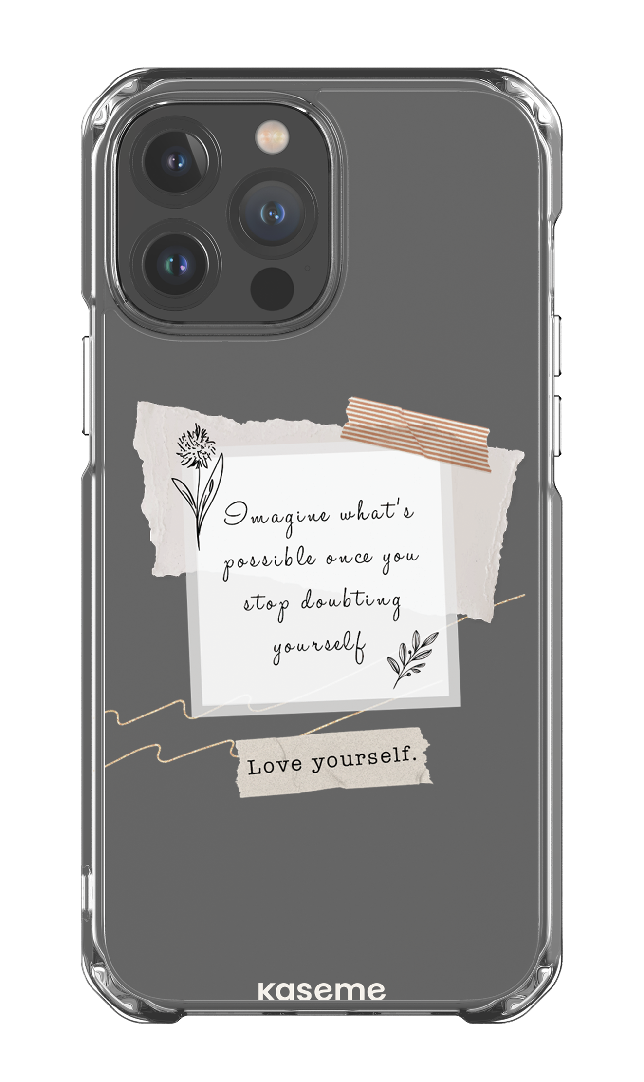 iPhone 13 Pro Max Clear Case Faith Clear Case -