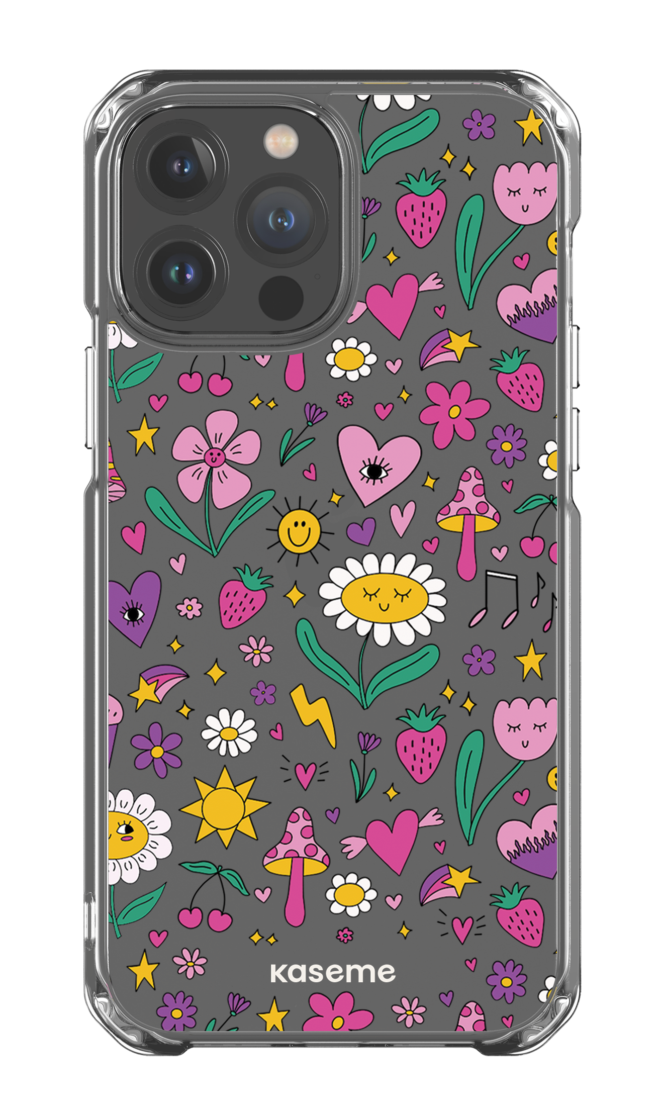 iPhone 13 Pro Max Clear Case Hypnotize Clear Case -