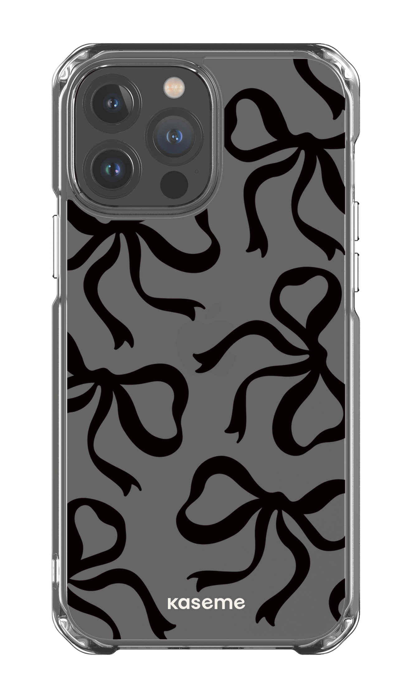 iPhone 13 Pro Max Clear Case Lace Black Clear Case -