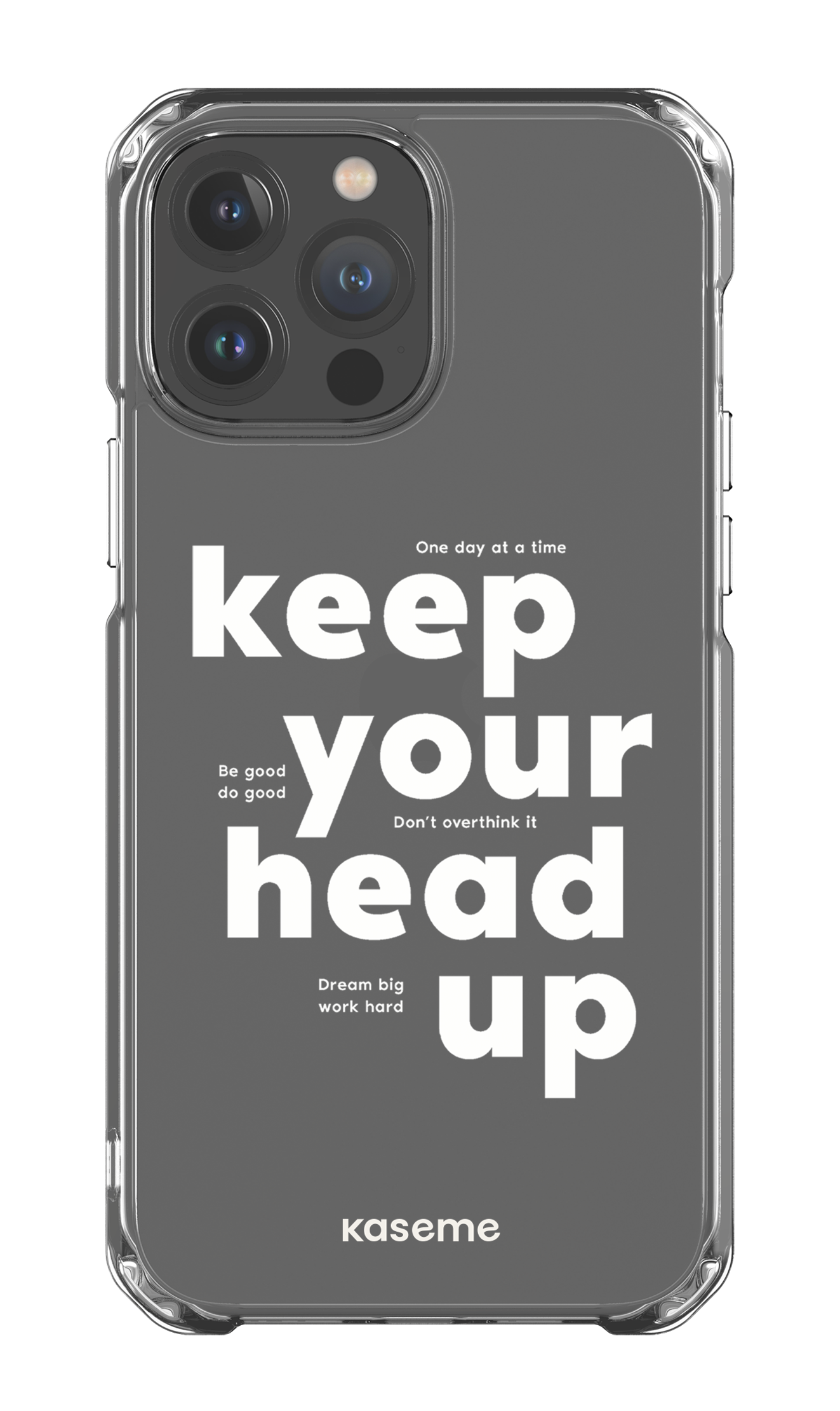 iPhone 13 Pro Max Clear Case Mindset Clear Case -