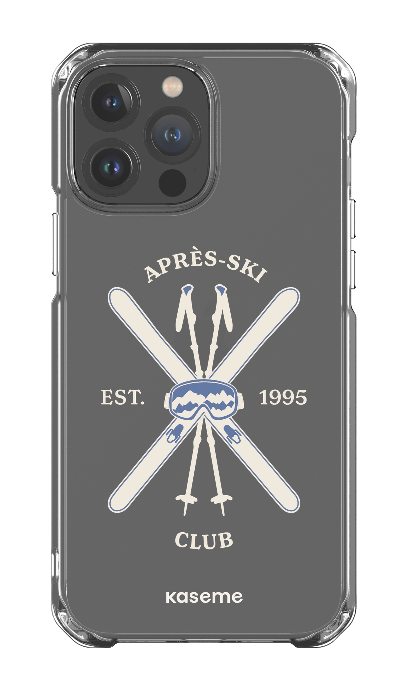 iPhone 13 Pro Max Clear Case Off-Track Clear Case -