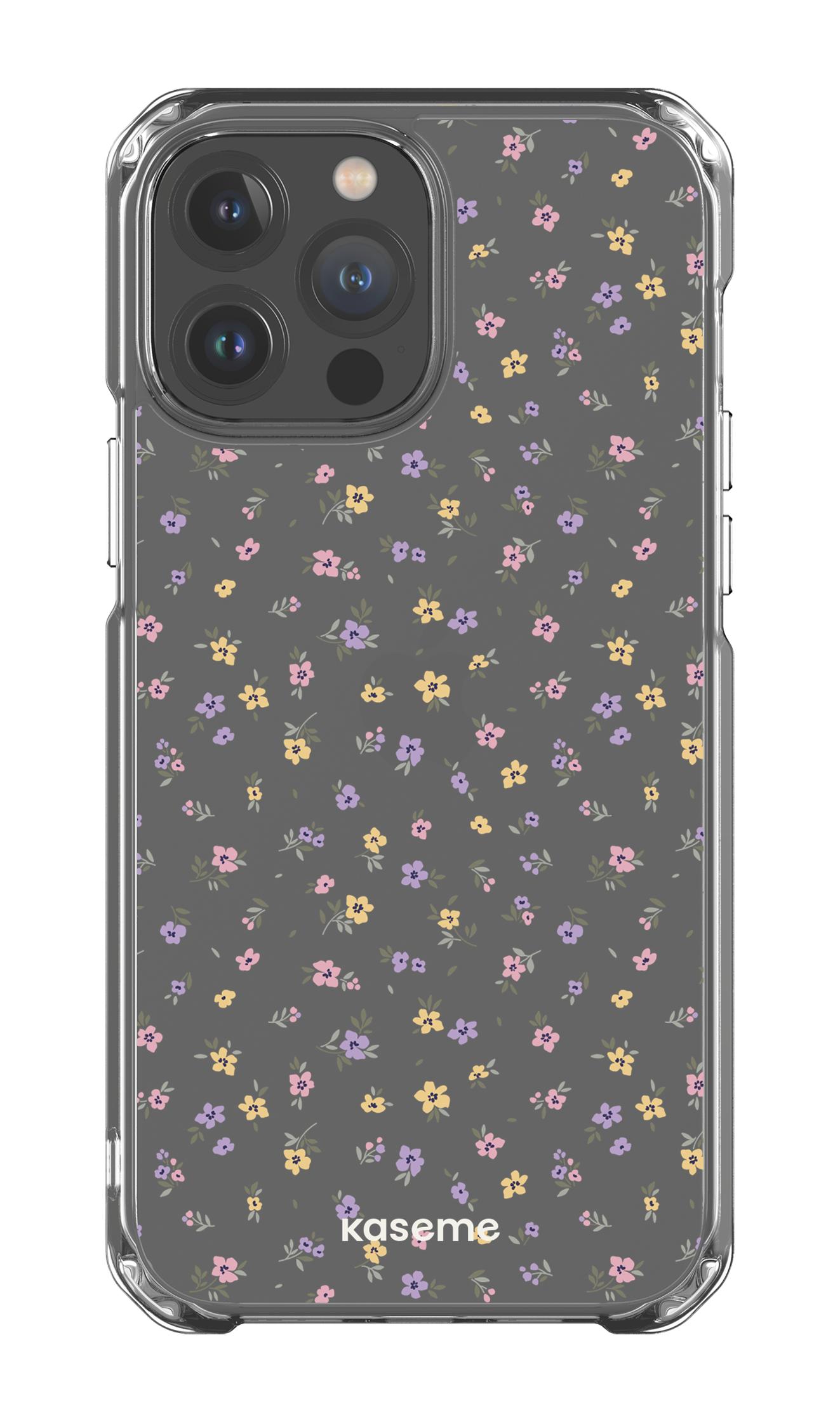 iPhone 13 Pro Max Clear Case Porcelain Blossom Clear Case -