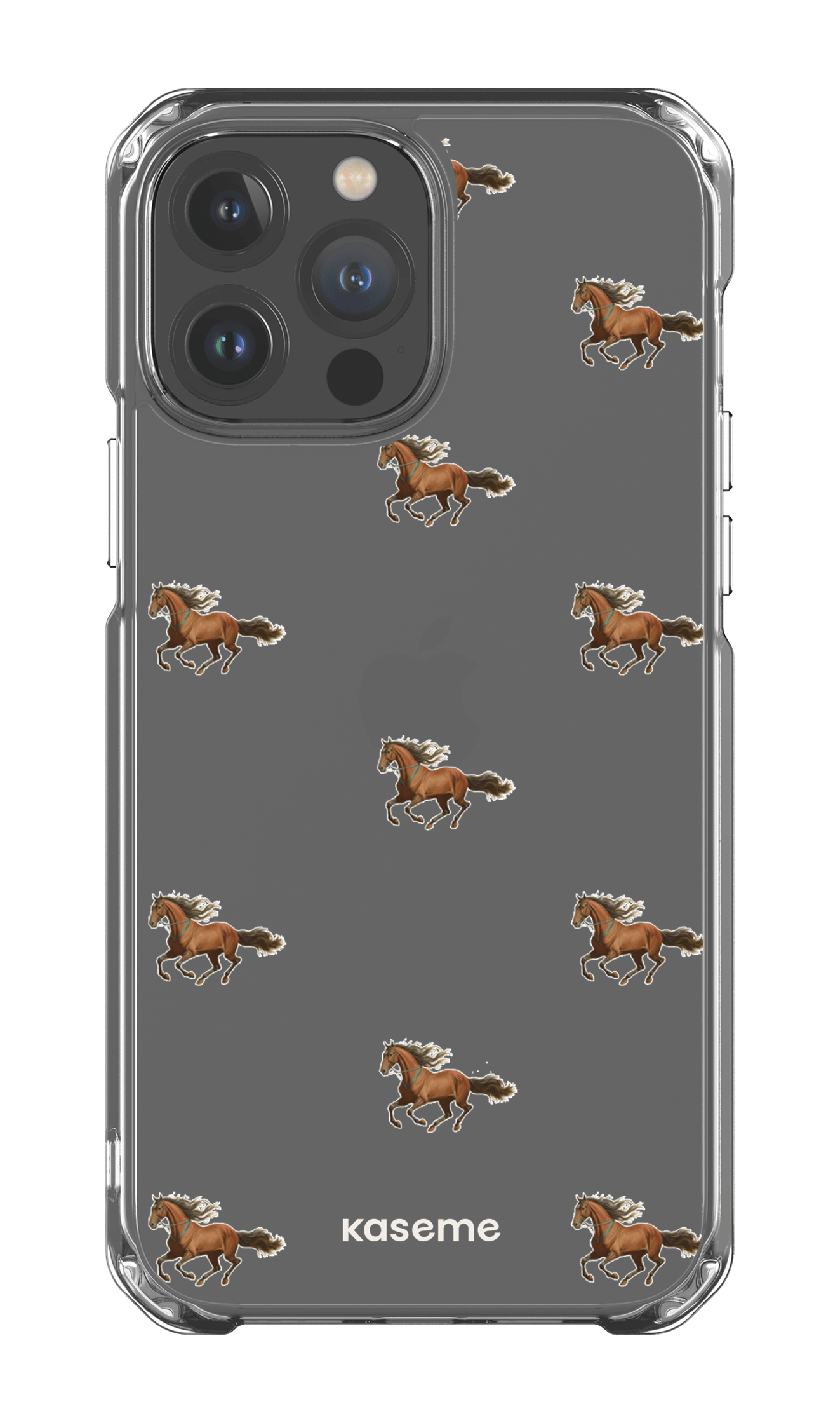 iPhone 13 Pro Max Clear Case Saddle Clear Case -