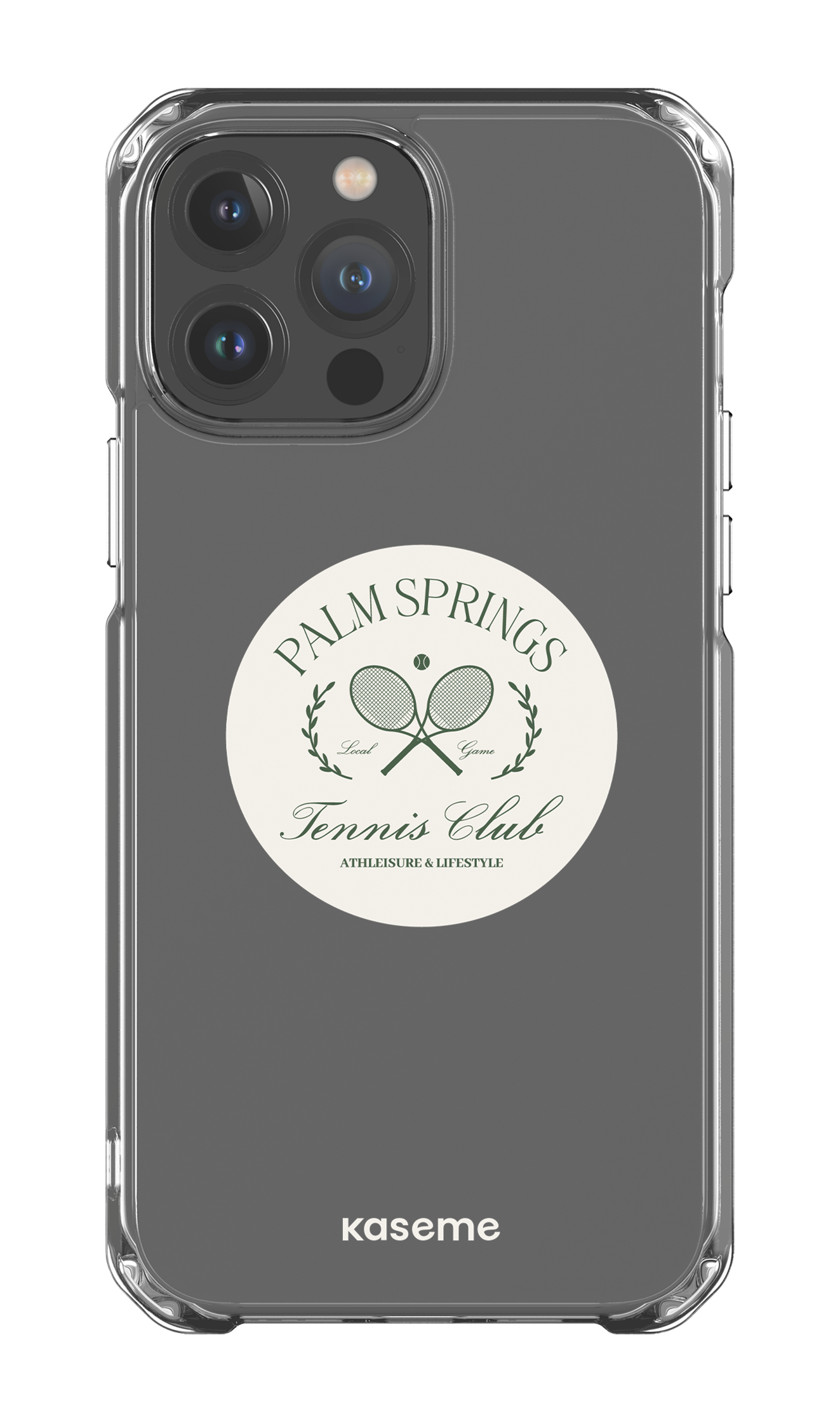 iPhone 13 Pro Max Clear Case Serve it up Clear Case -