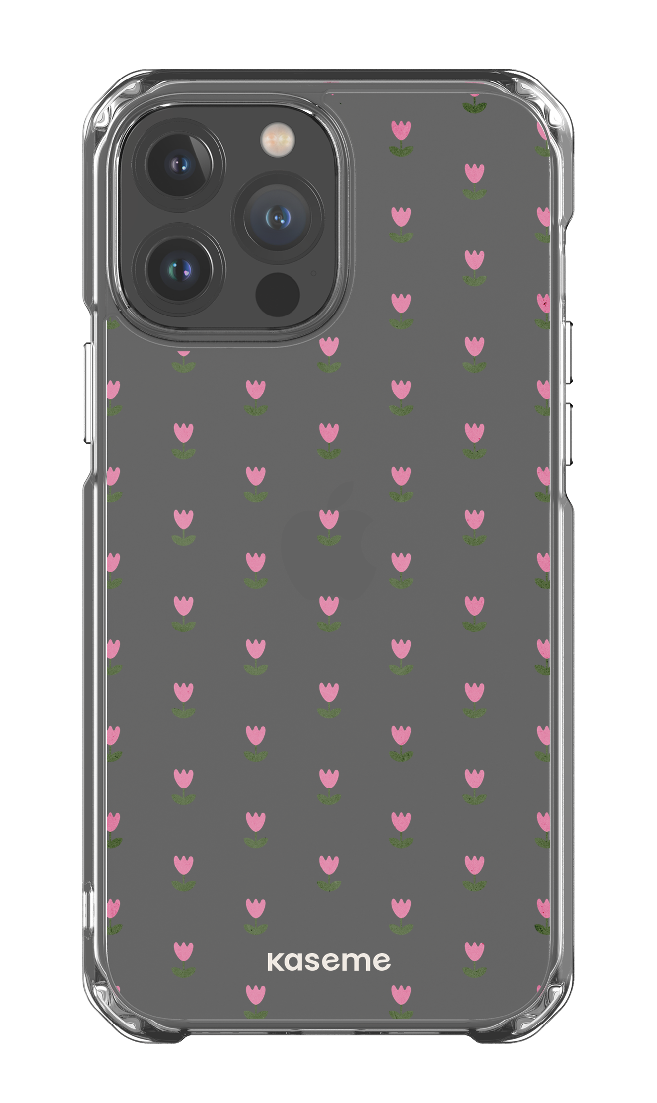 iPhone 13 Pro Max Clear Case Triumph Pink Clear Case -