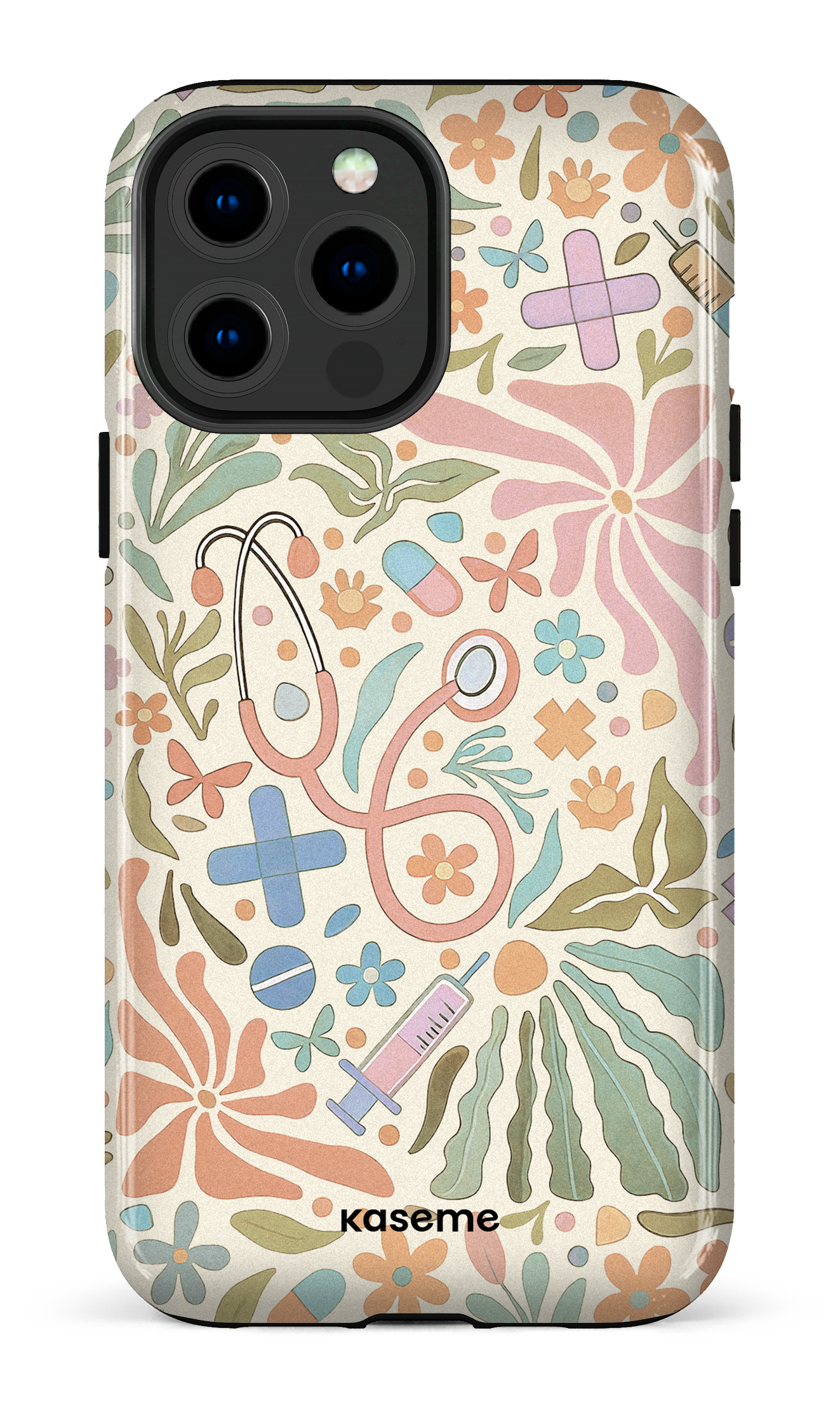 iPhone 13 Pro Max Tough VitaBloom Beige -