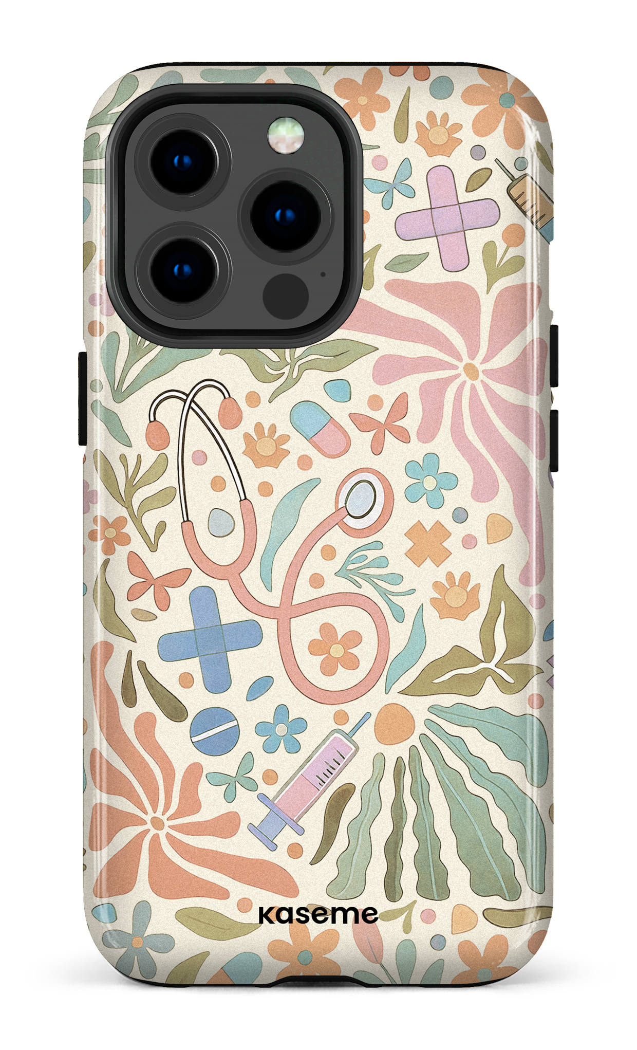 iPhone 13 pro Tough VitaBloom Beige -