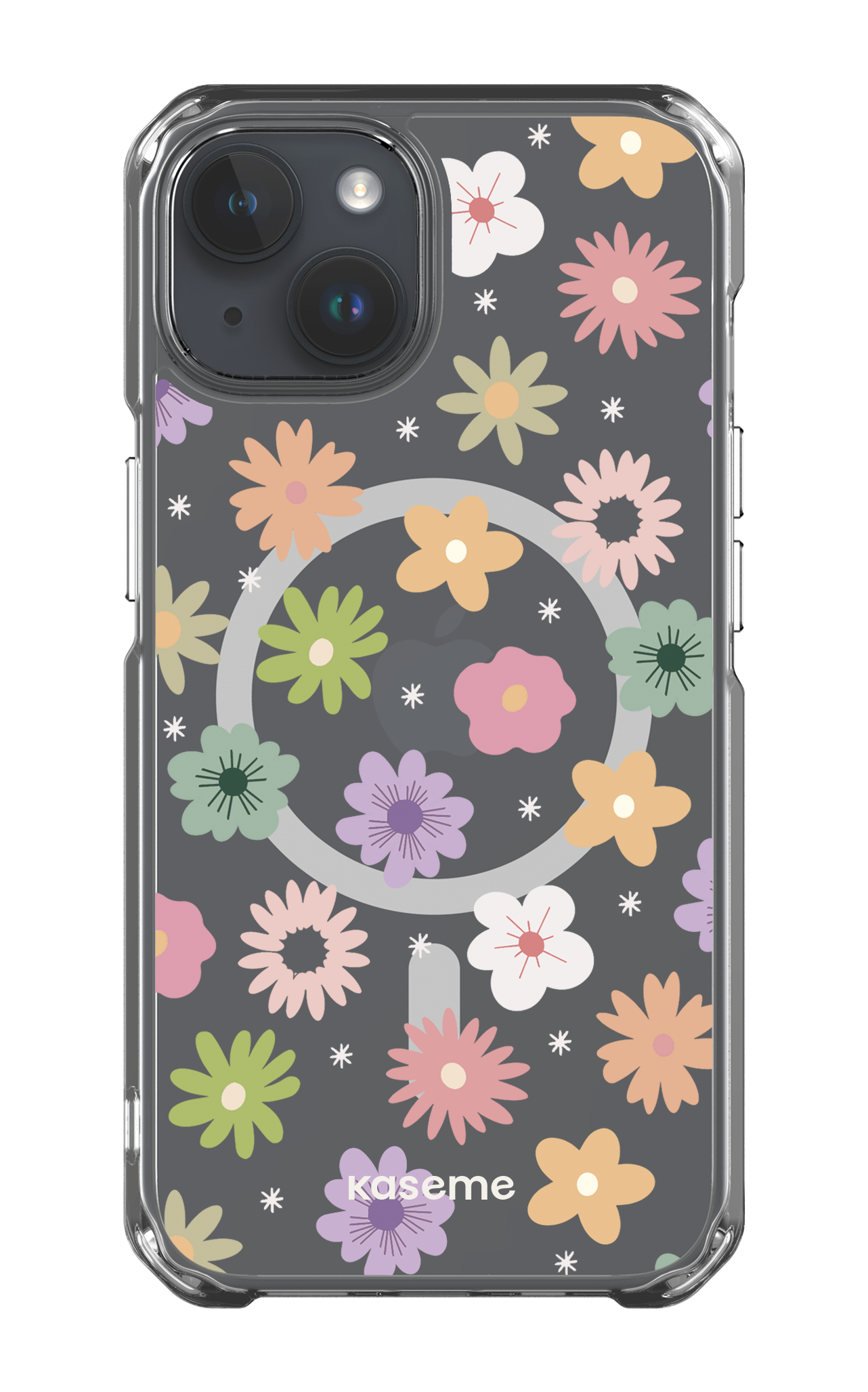 iPhone 14 Clear Case - Magsafe Adore small Clear Case -