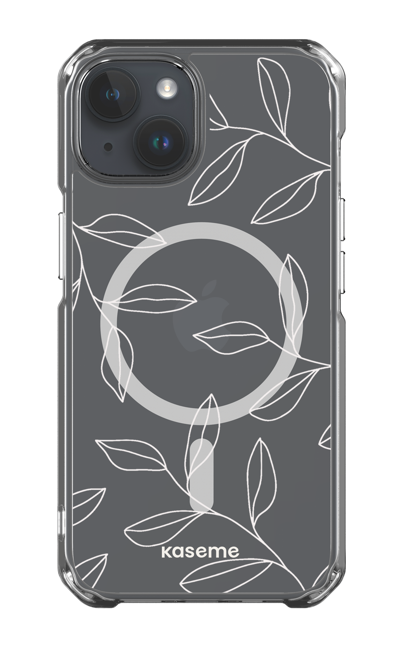 iPhone 14 Clear Case - Magsafe Gloomy Clear Case -