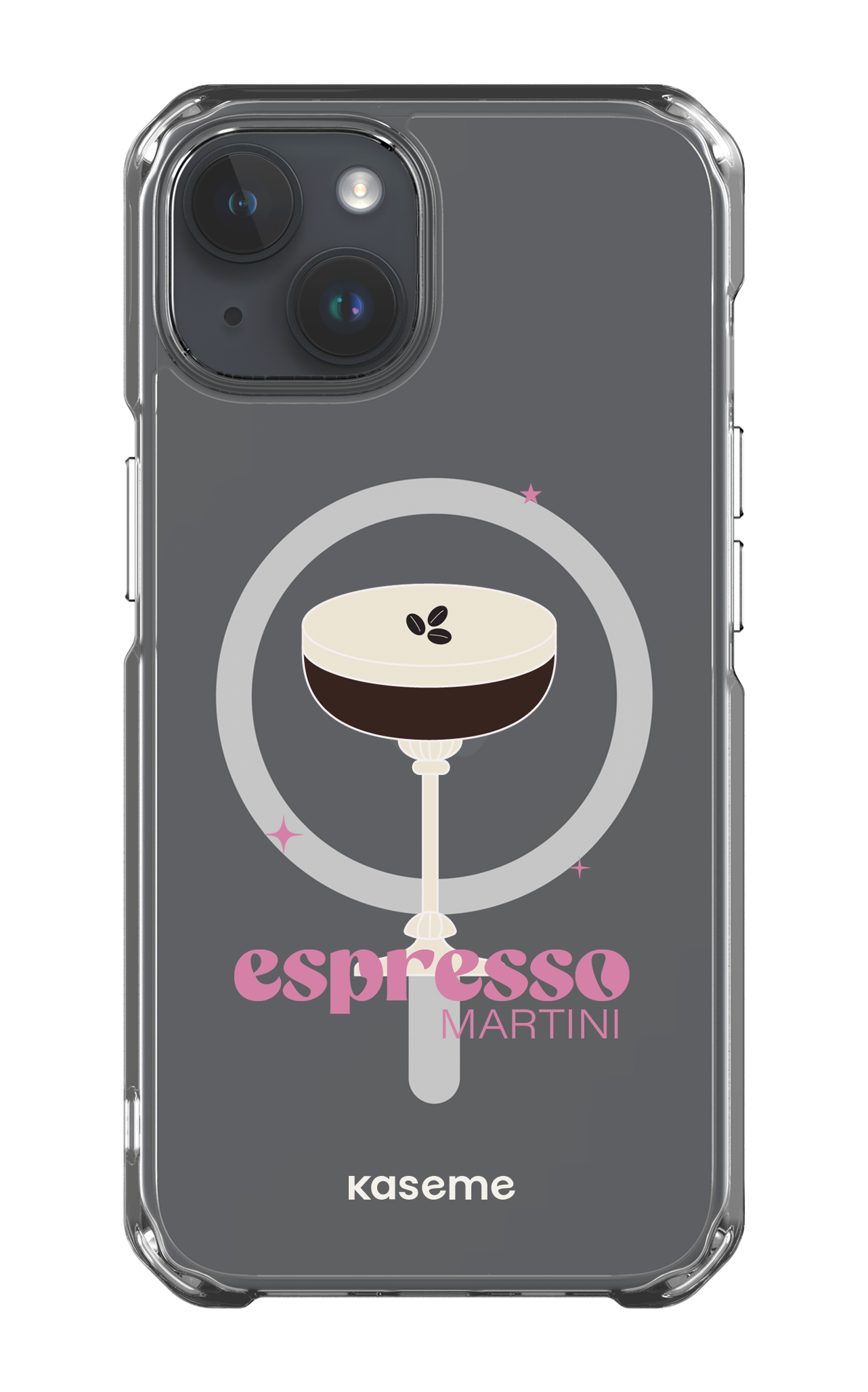 iPhone 14 Clear Case - Magsafe Hold My Tiny Clear Case -