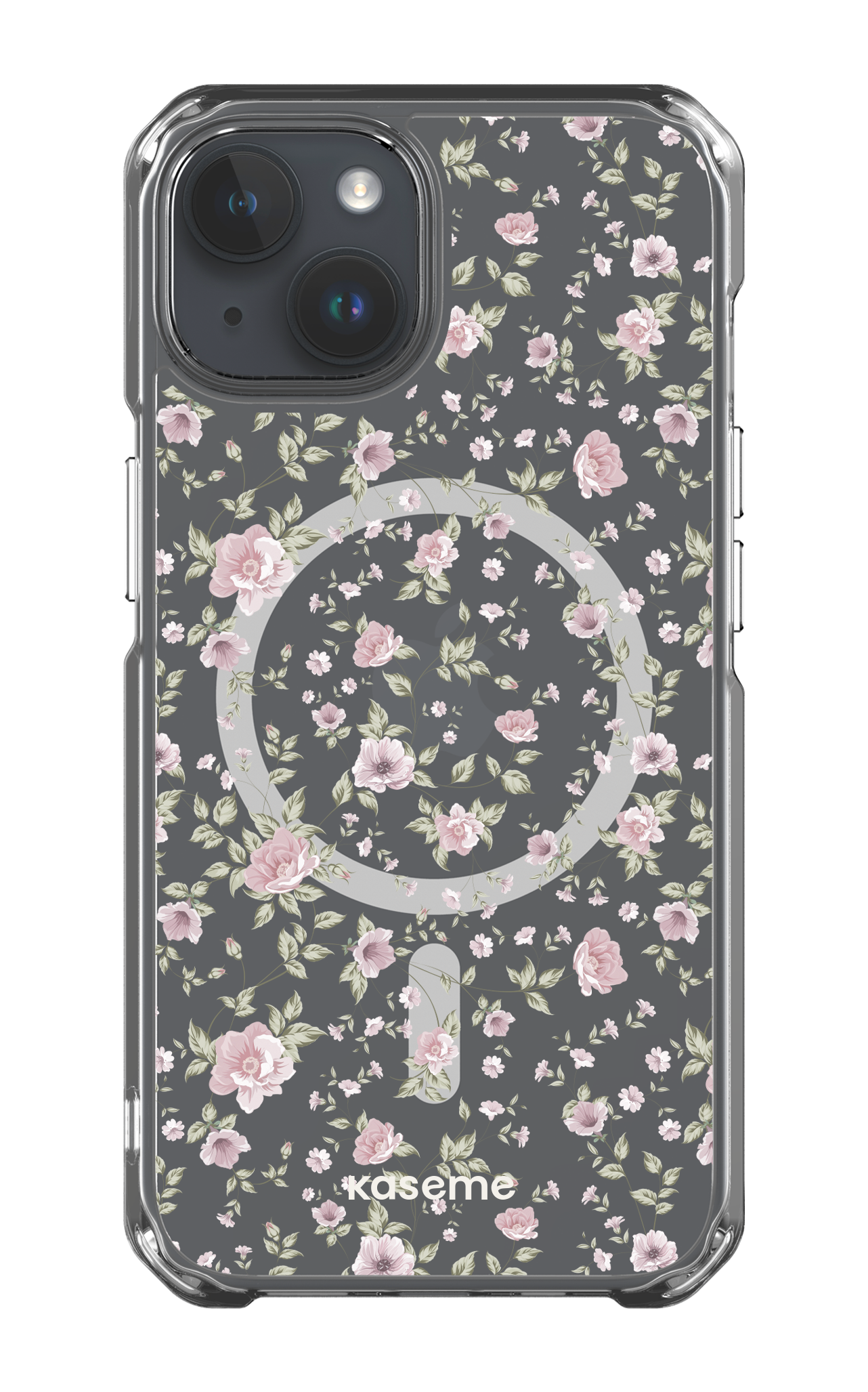 iPhone 14 Clear Case - Magsafe La Vie en Rose Clear Case -