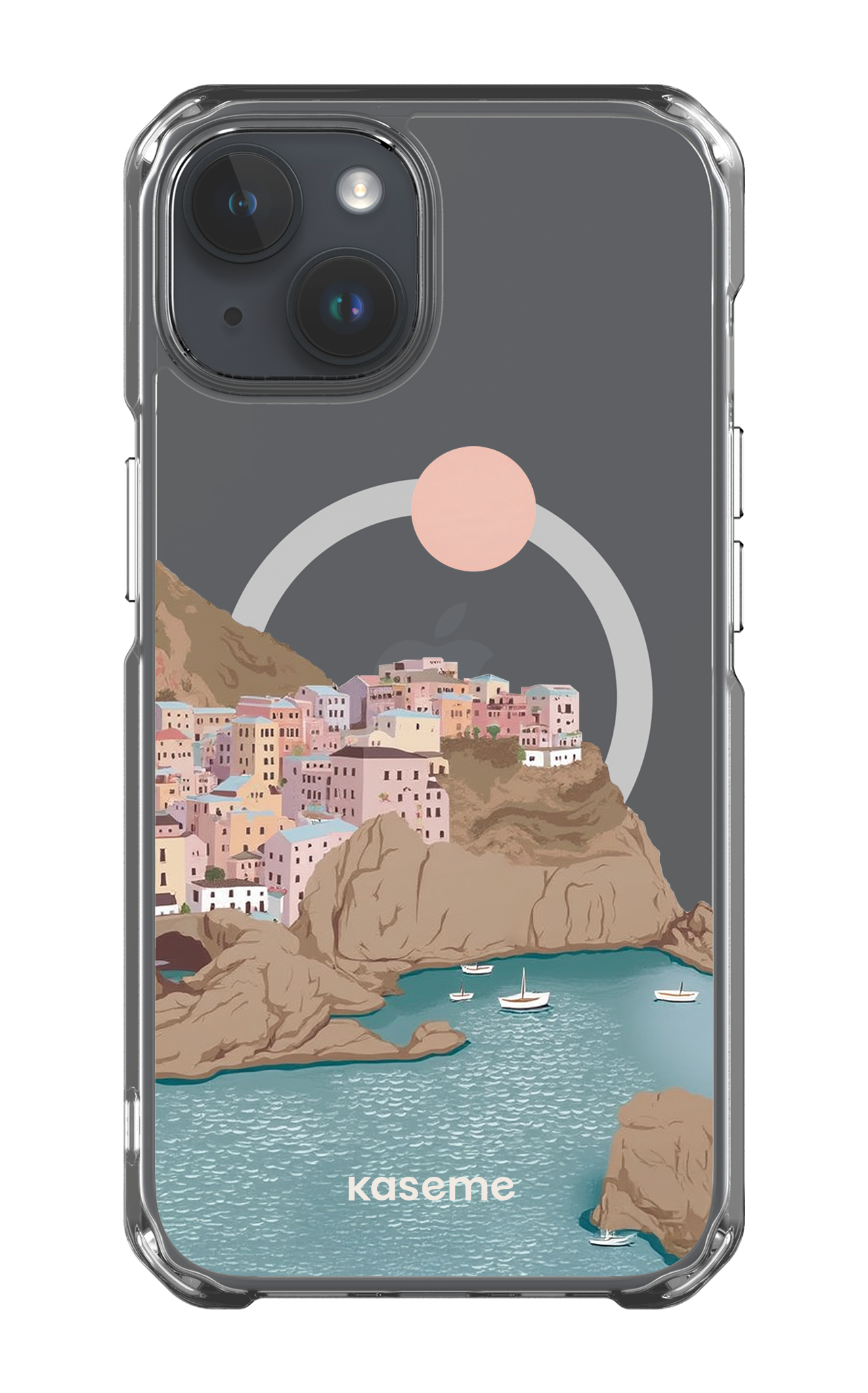 iPhone 14 Clear Case - Magsafe Mediterrana Clear Case -