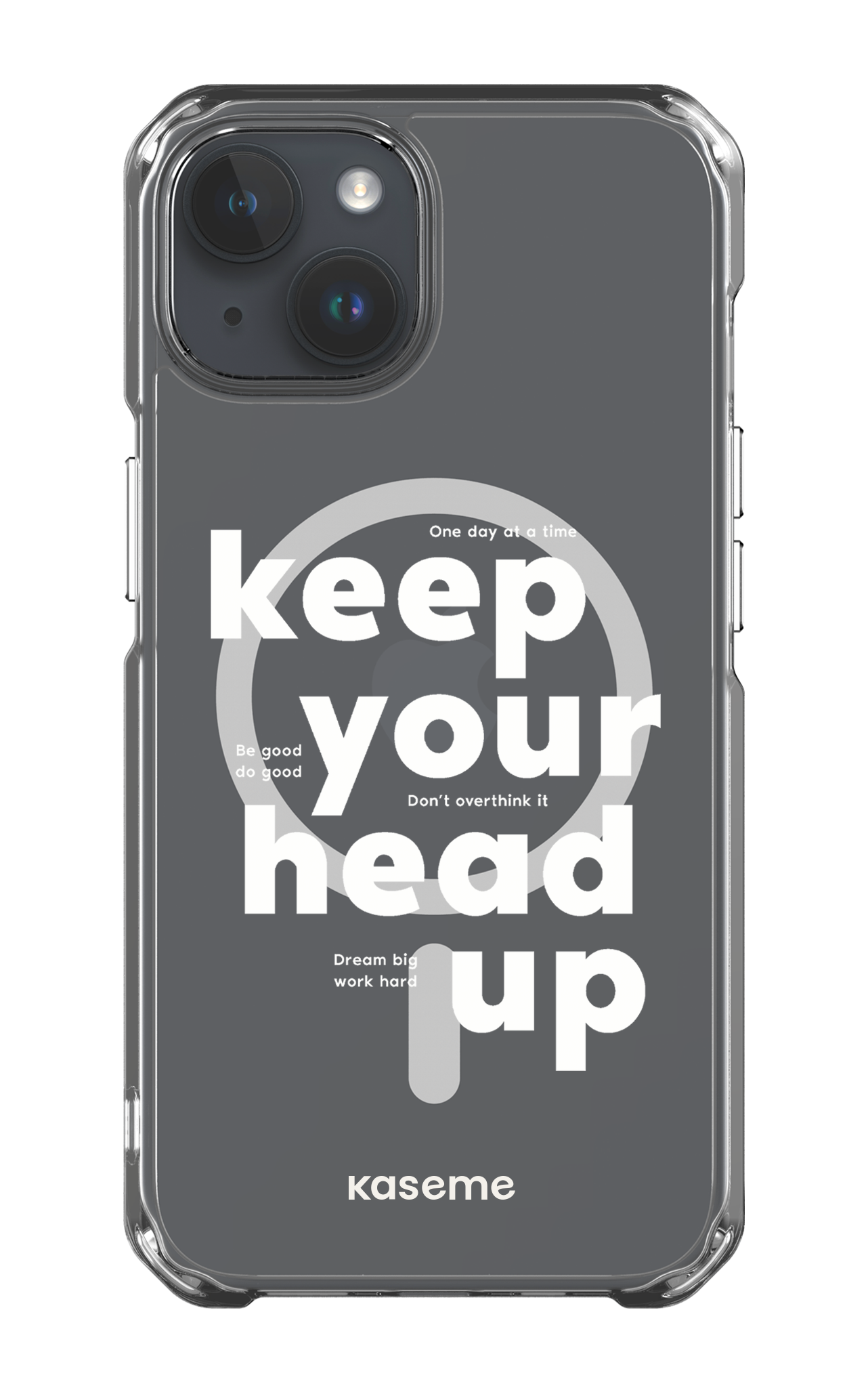 iPhone 14 Clear Case - Magsafe Mindset Clear Case -