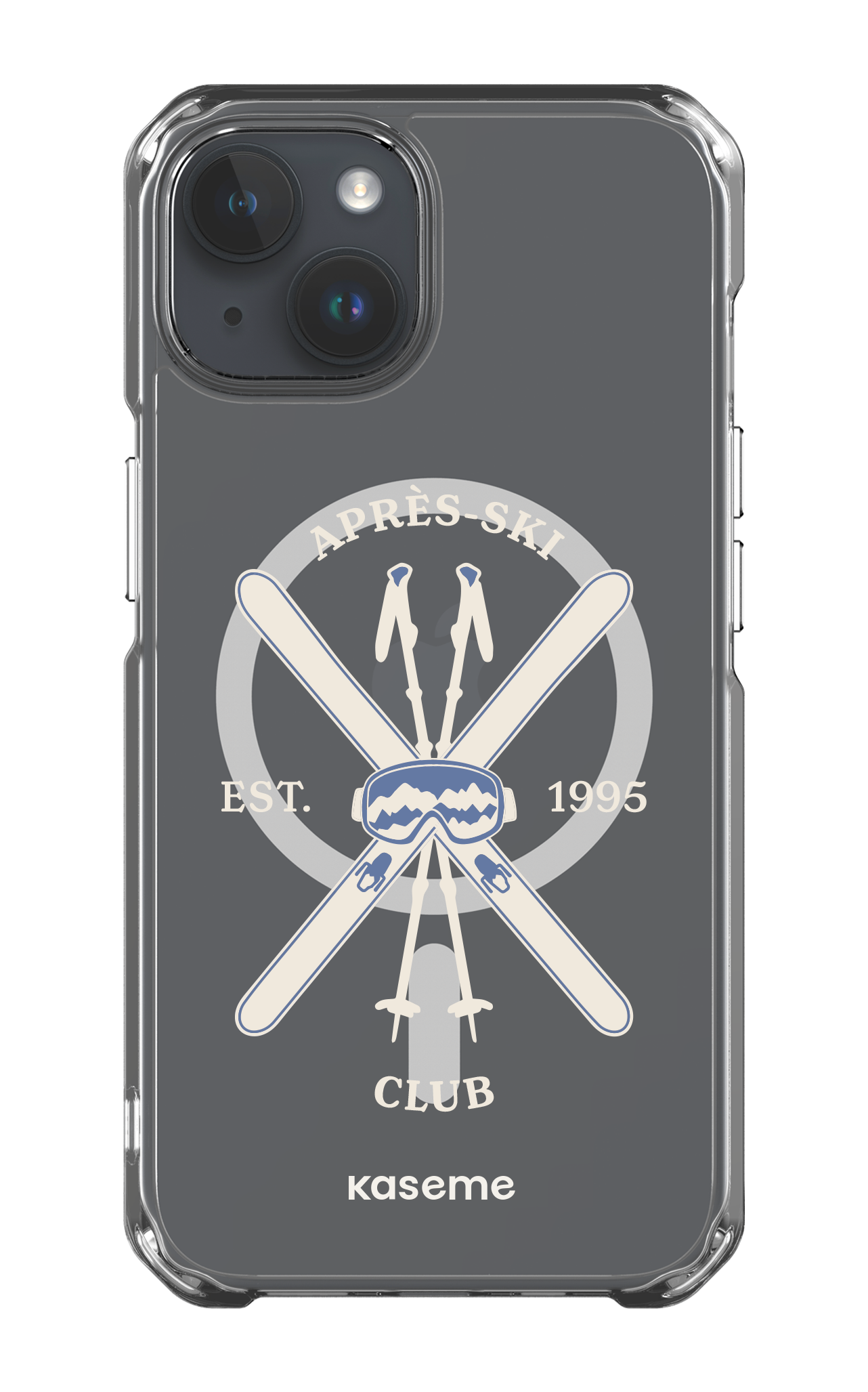 iPhone 14 Clear Case - Magsafe Off-Track Clear Case -