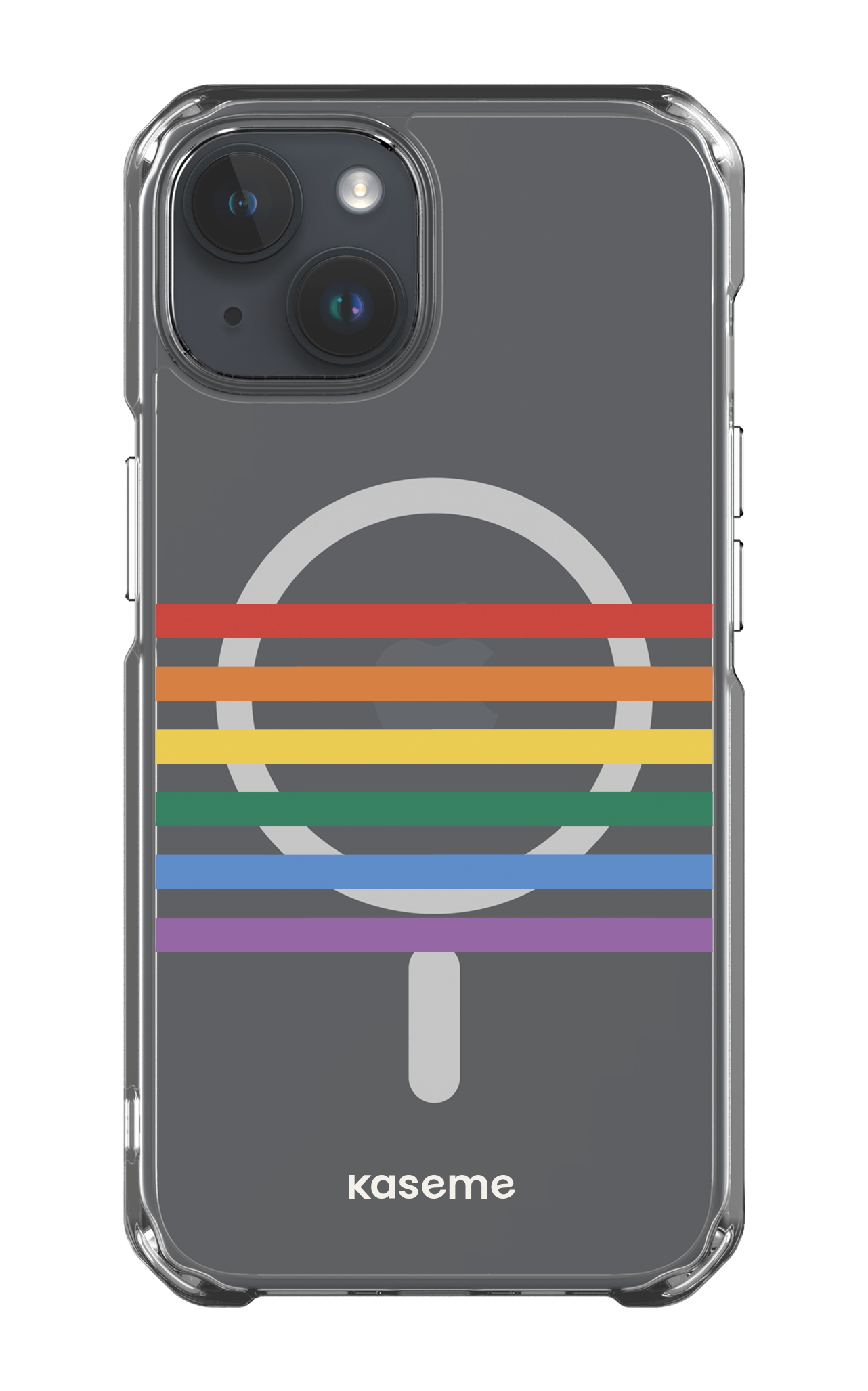 iPhone 14 Clear Case - Magsafe Out and proud Clear Case -