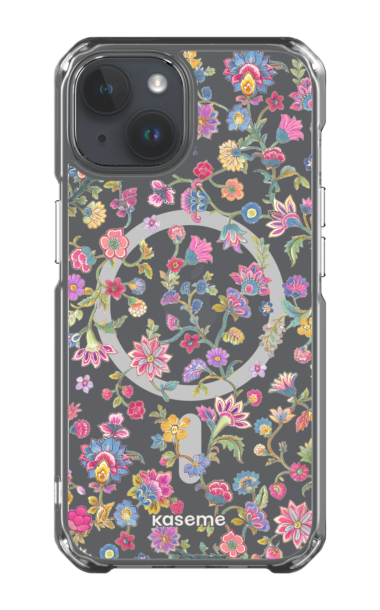 iPhone 14 Clear Case - Magsafe Secret Garden Clear Case -