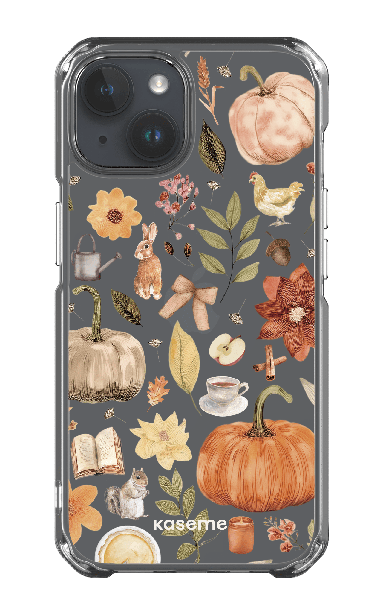 iPhone 14 Clear Case Harvest Hues Clear Case -
