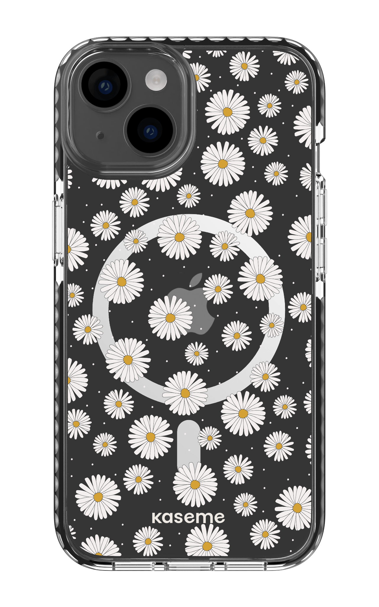 iPhone 14 Clear Case Magsafe - Black Ashley clear case -