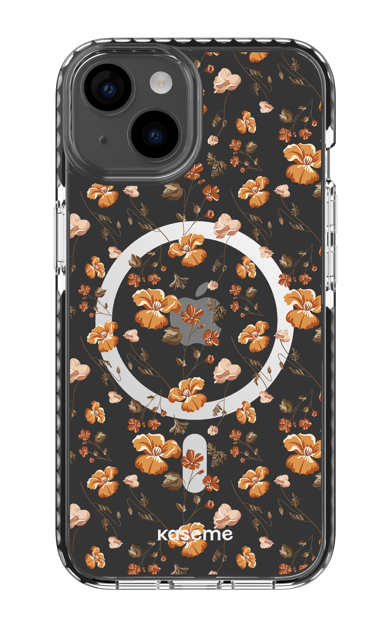 iPhone 14 Clear Case Magsafe - Black Beatrice Clear Case -