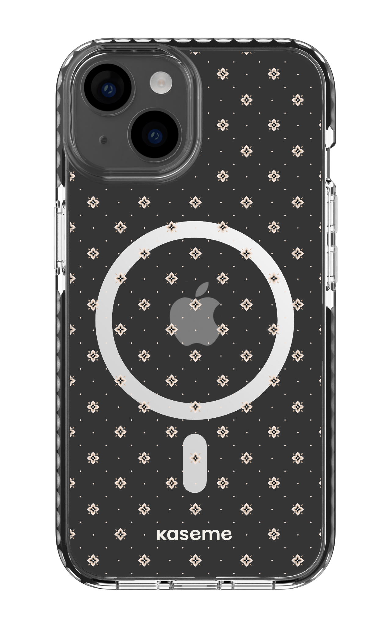 iPhone 14 Clear Case Magsafe - Black Billie Clear Case -