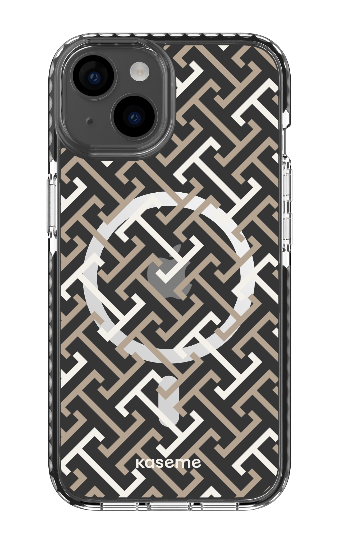 iPhone 14 Clear Case Magsafe - Black Elite Clear Case -