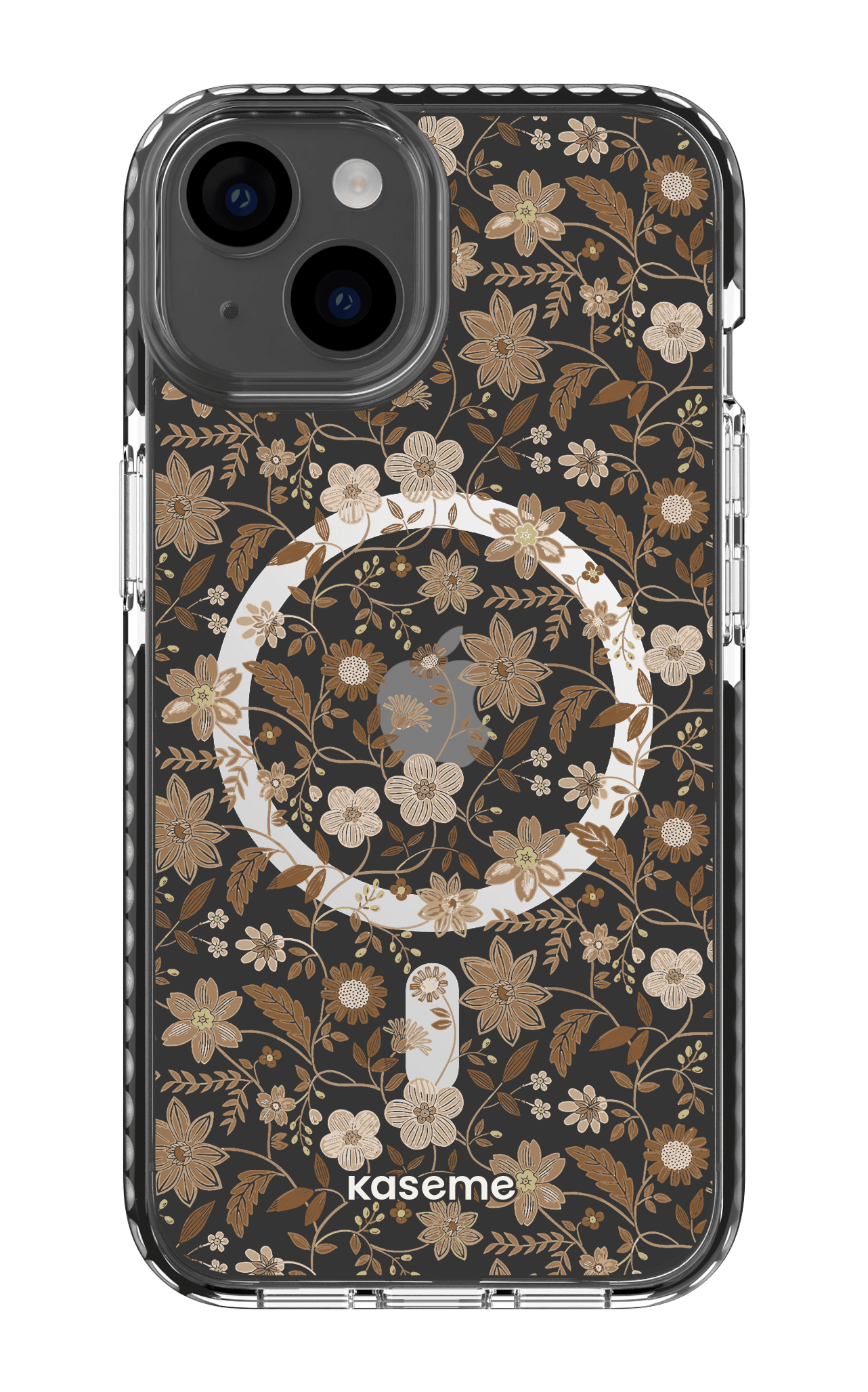 iPhone 14 Clear Case Magsafe - Black Eloise Clear Case -