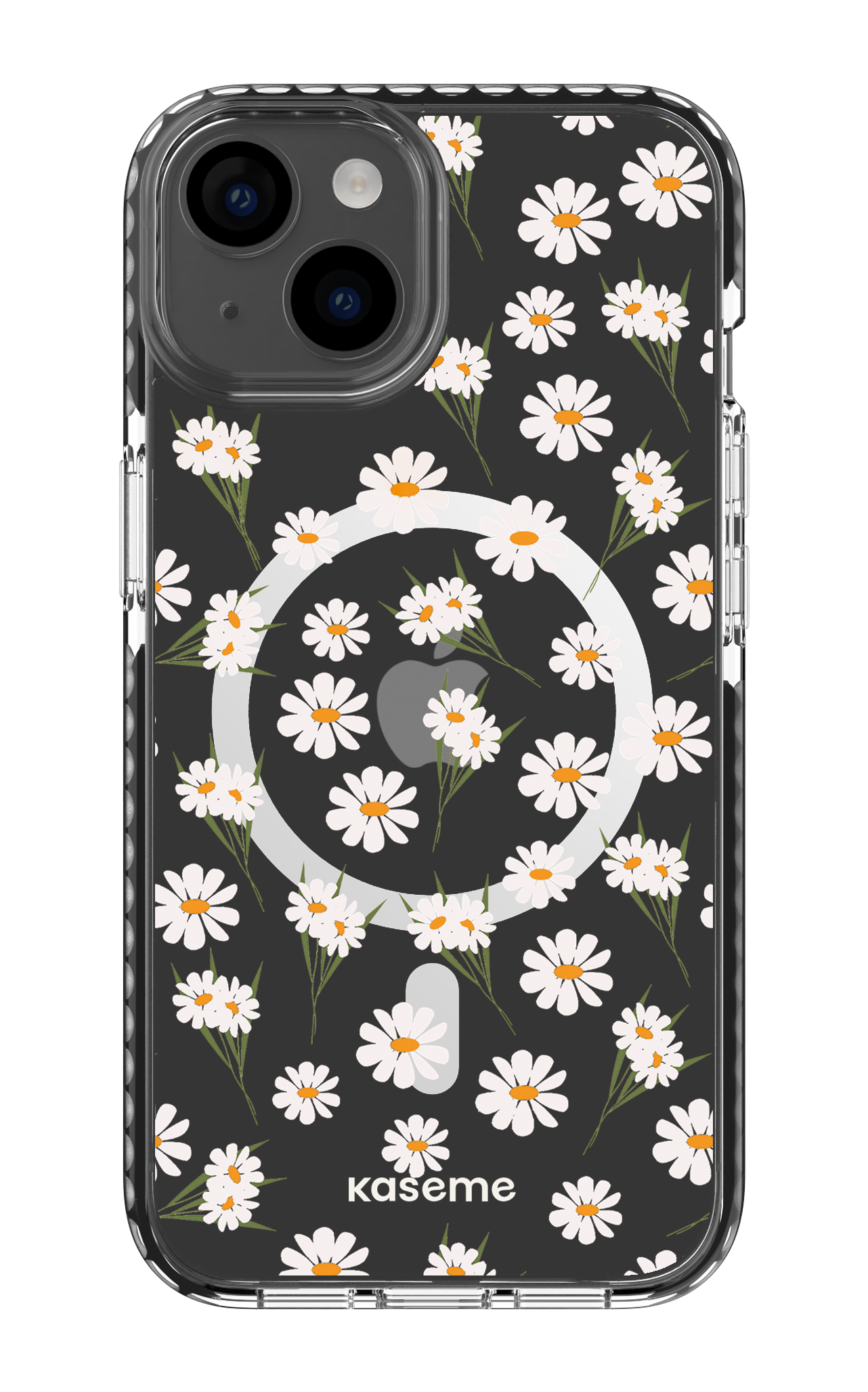 iPhone 14 Clear Case Magsafe - Black Jane Clear Case -