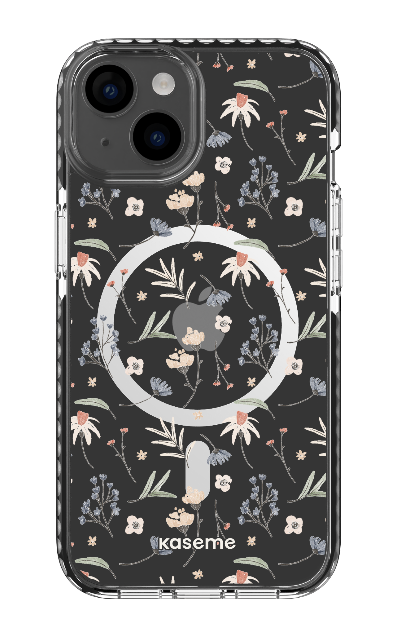 iPhone 14 Clear Case Magsafe - Black Mia Clear Case -