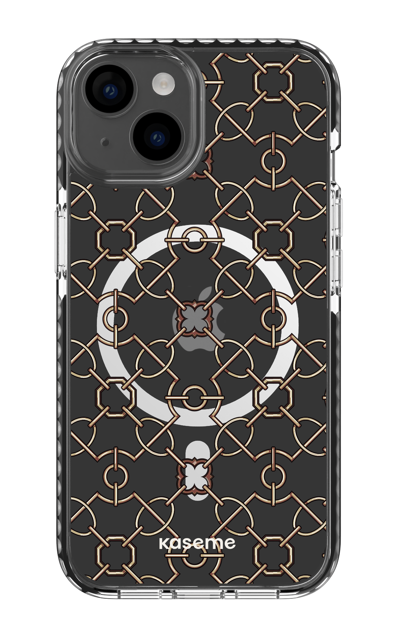 iPhone 14 Clear Case Magsafe - Black Refined Clear Case -