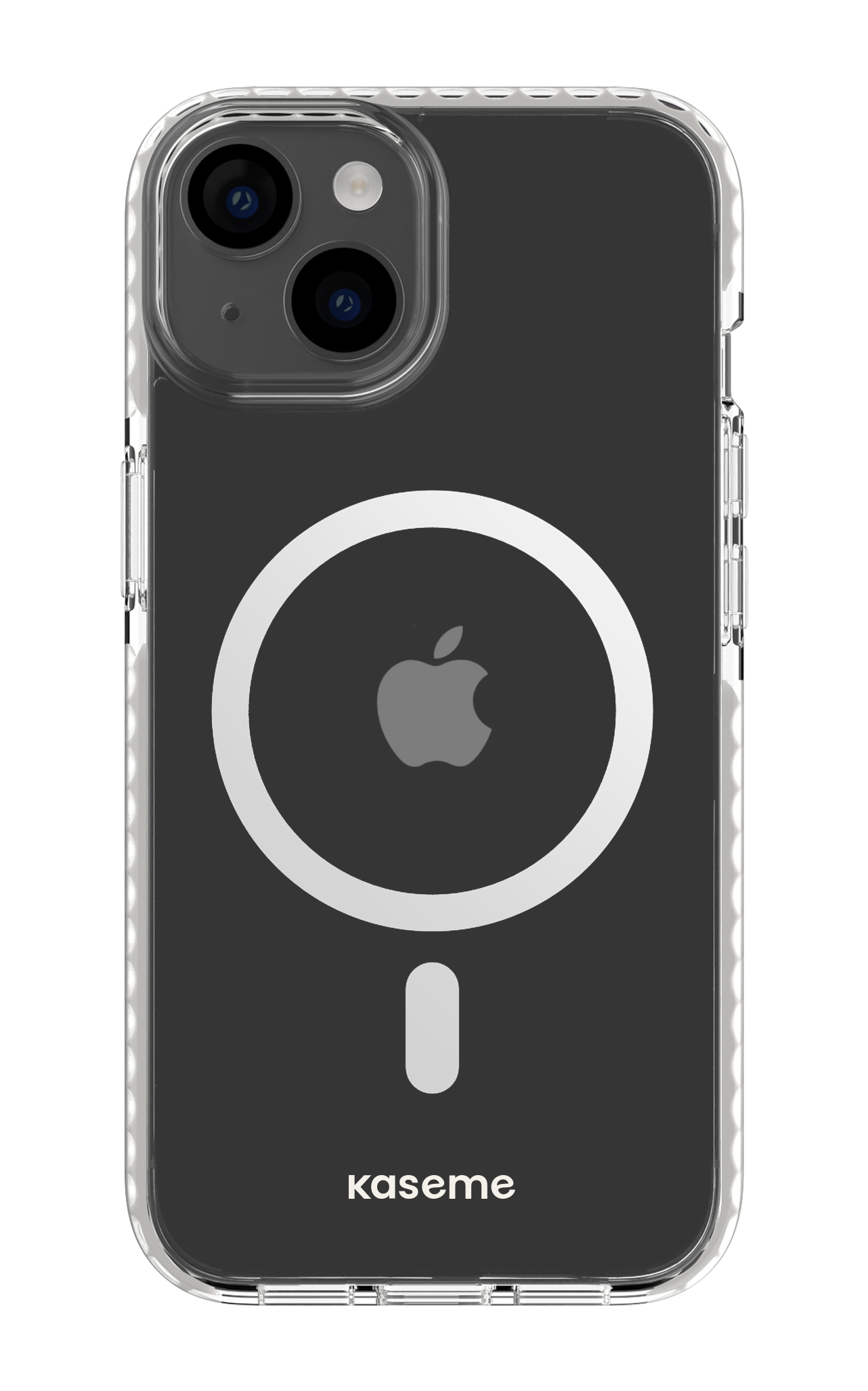 iPhone 14 Clear Case Magsafe - White Classic Clear Case -