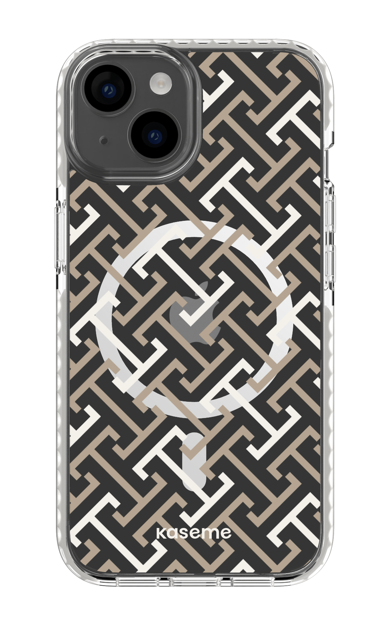 iPhone 14 Clear Case Magsafe - White Elite Clear Case -