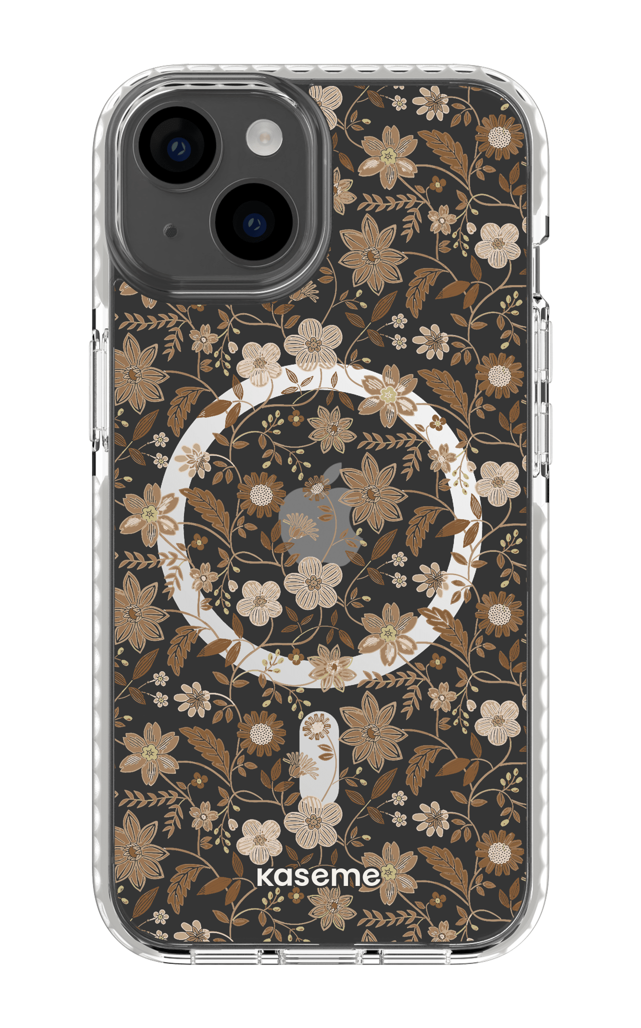 iPhone 14 Clear Case Magsafe - White Eloise Clear Case -