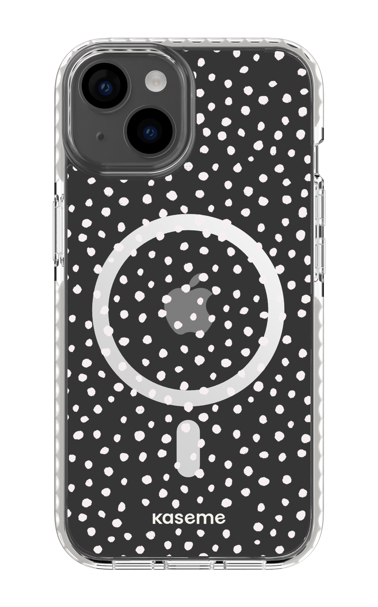 iPhone 14 Clear Case Magsafe - White Honey Clear Case -