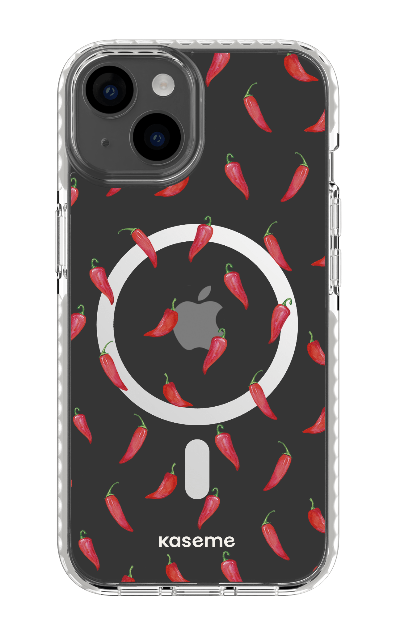 iPhone 14 Clear Case Magsafe - White Hottie clear case -