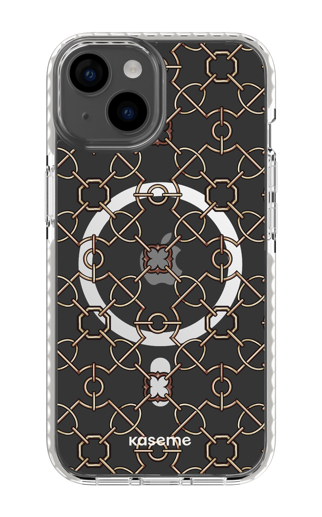 iPhone 14 Clear Case Magsafe - White Refined Clear Case -