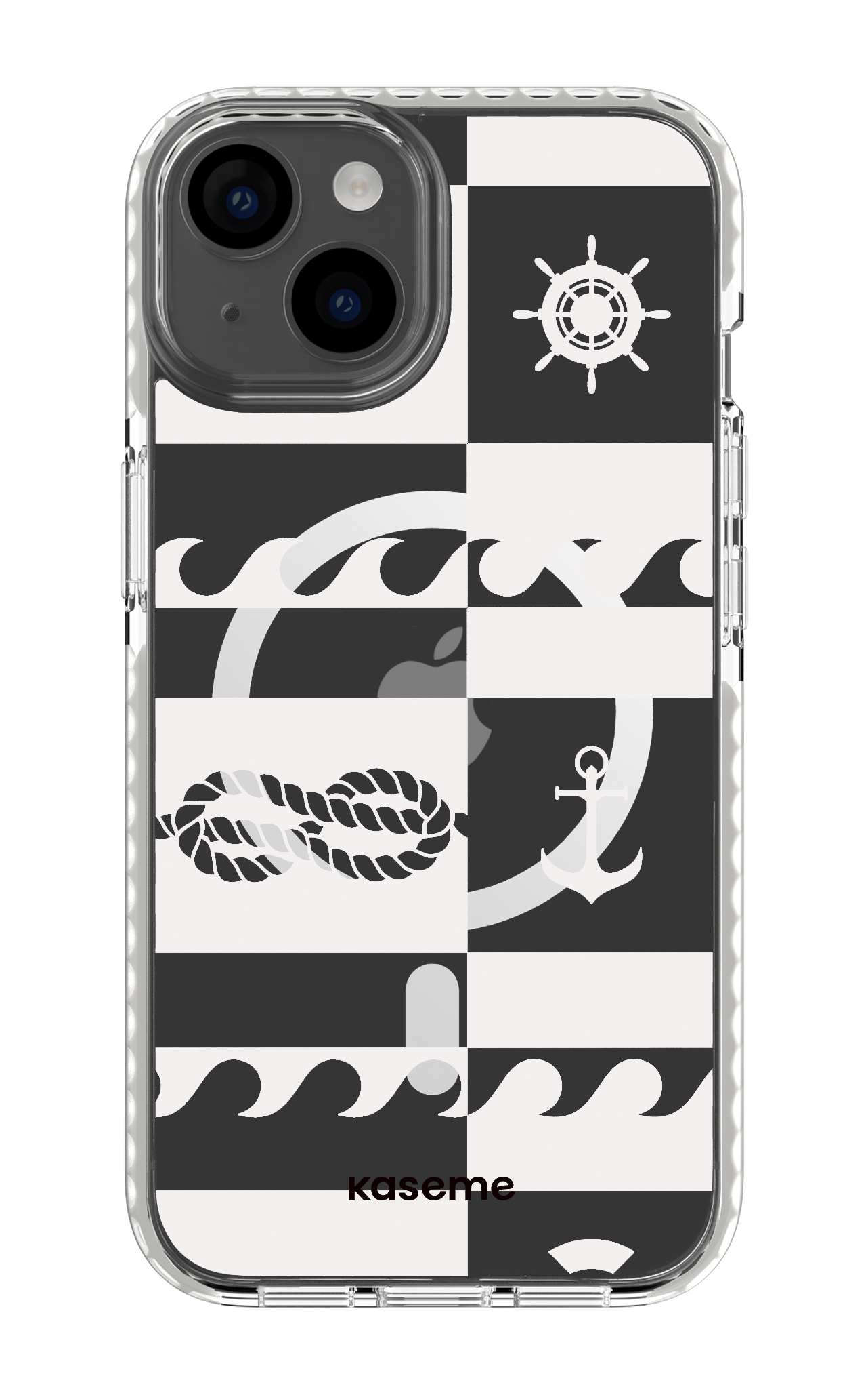 iPhone 14 Clear Case Magsafe - White Sail Clear Case -