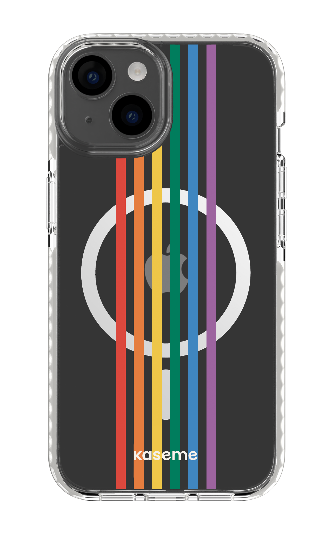 iPhone 14 Clear Case Magsafe - White We're coming out Clear Case -