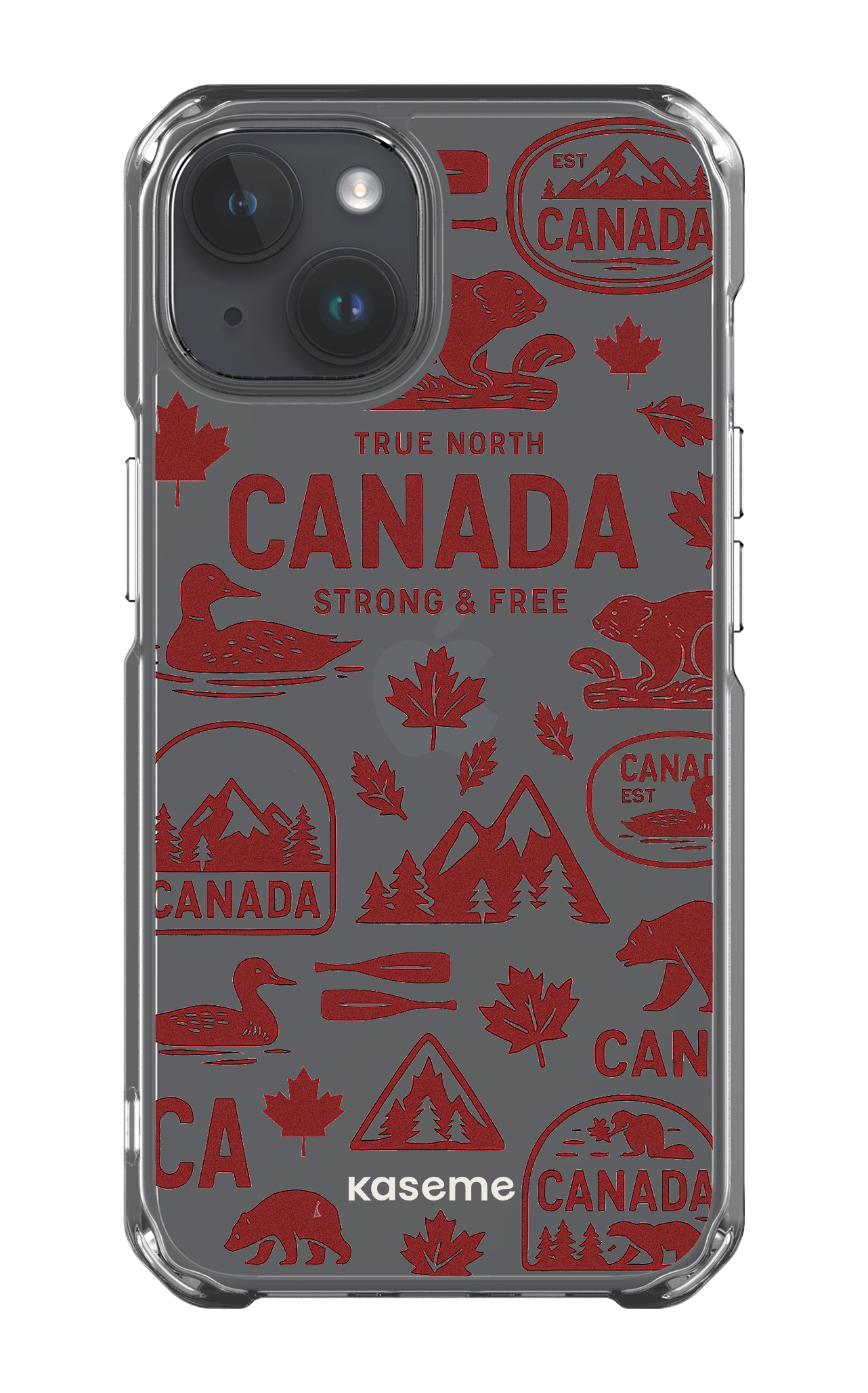 iPhone 14 Clear Case Oh Canada Clear Case -