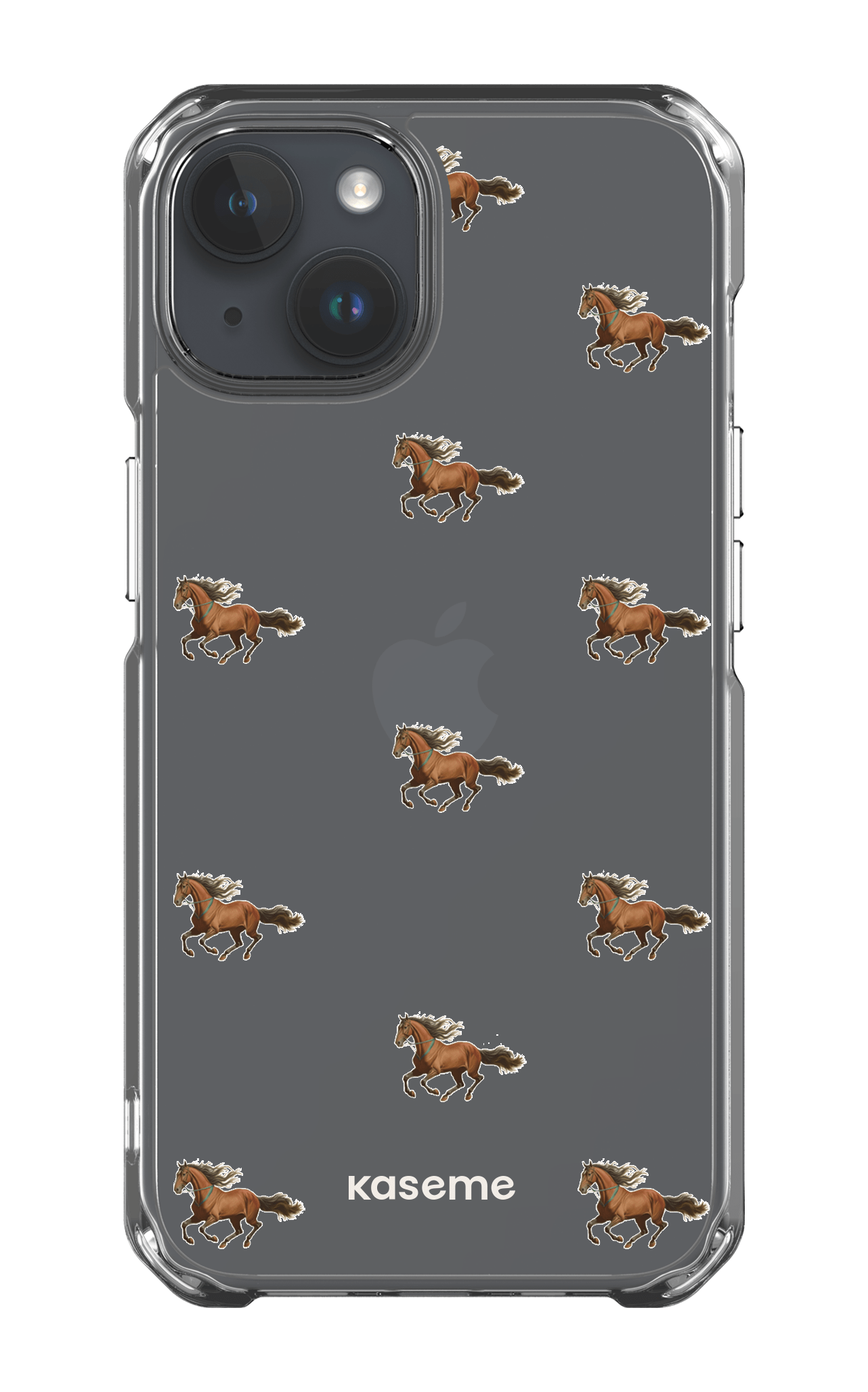 iPhone 14 Clear Case Saddle Clear Case -