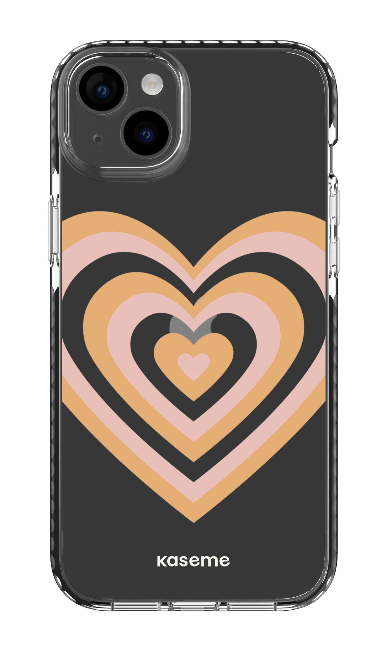 iPhone 14 Plus Clear Case Black Amor Clear Case -