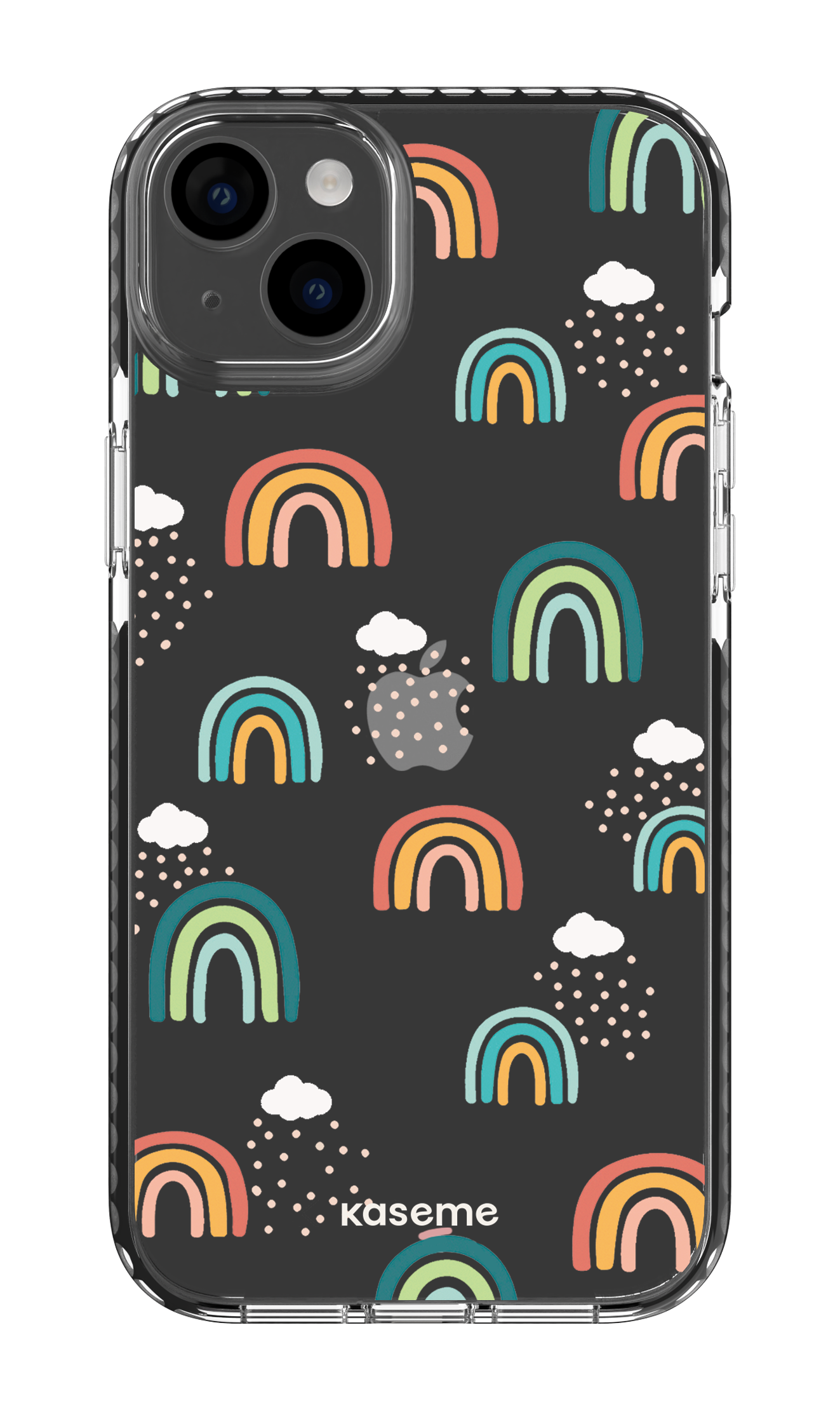 iPhone 14 Plus Clear Case Black Be You Clear Case -