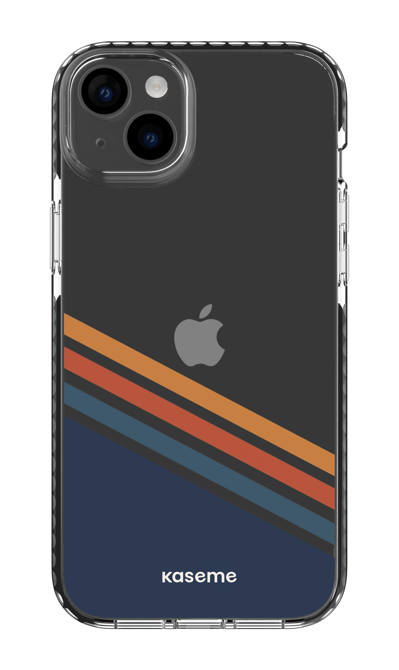 iPhone 14 Plus Clear Case Black Bitter Clear Case -