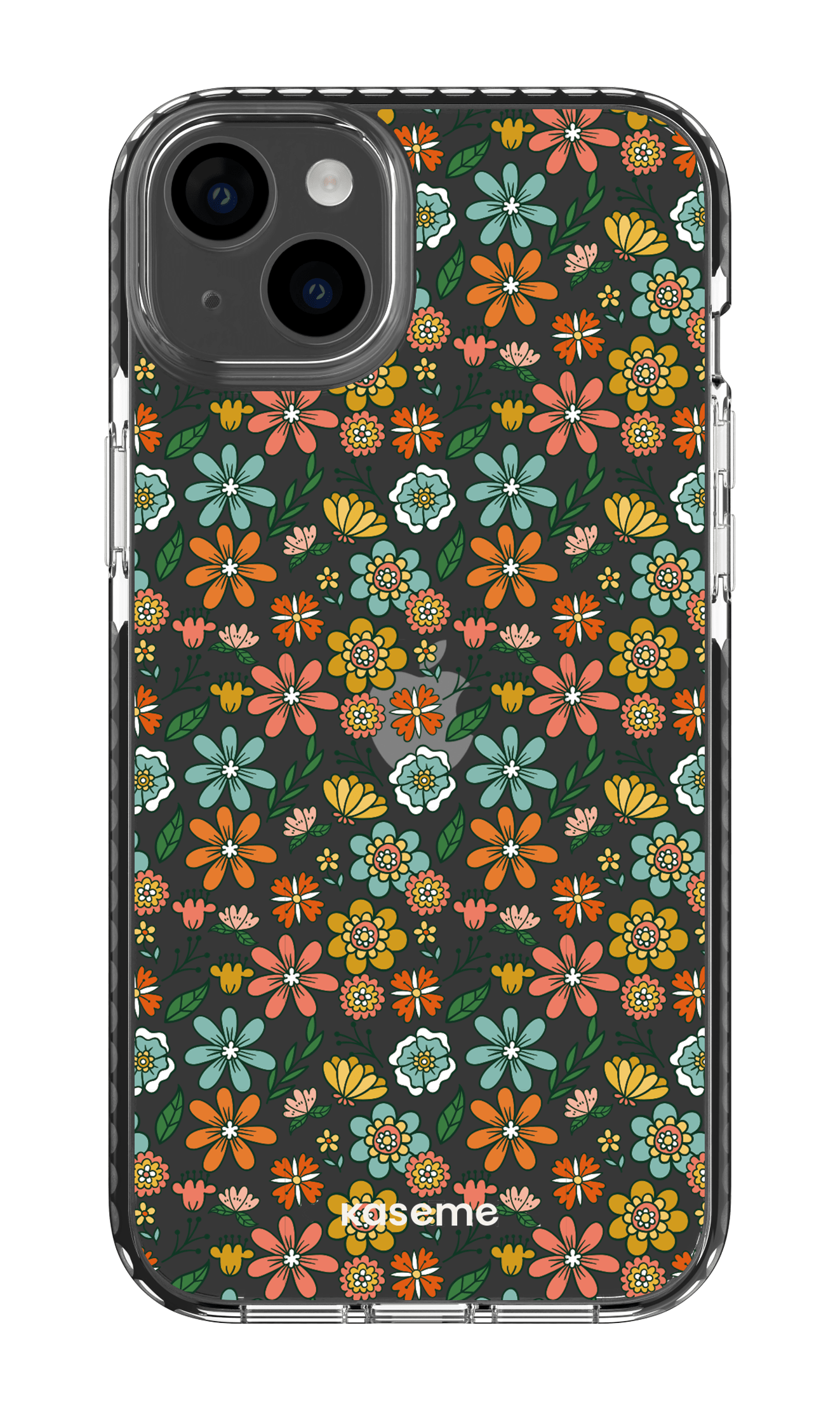 iPhone 14 Plus Clear Case Black Bohemian Clear Case -