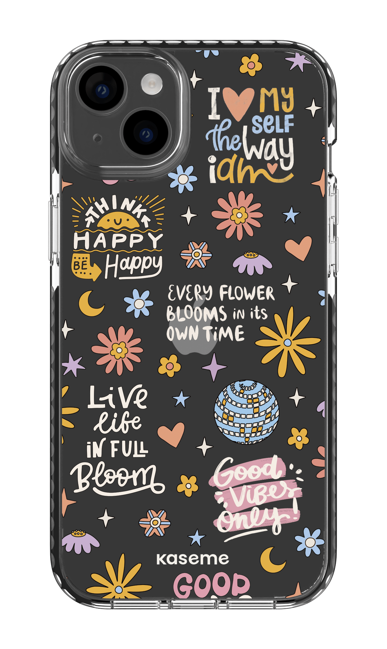 iPhone 14 Plus Clear Case Black Candid clear case -