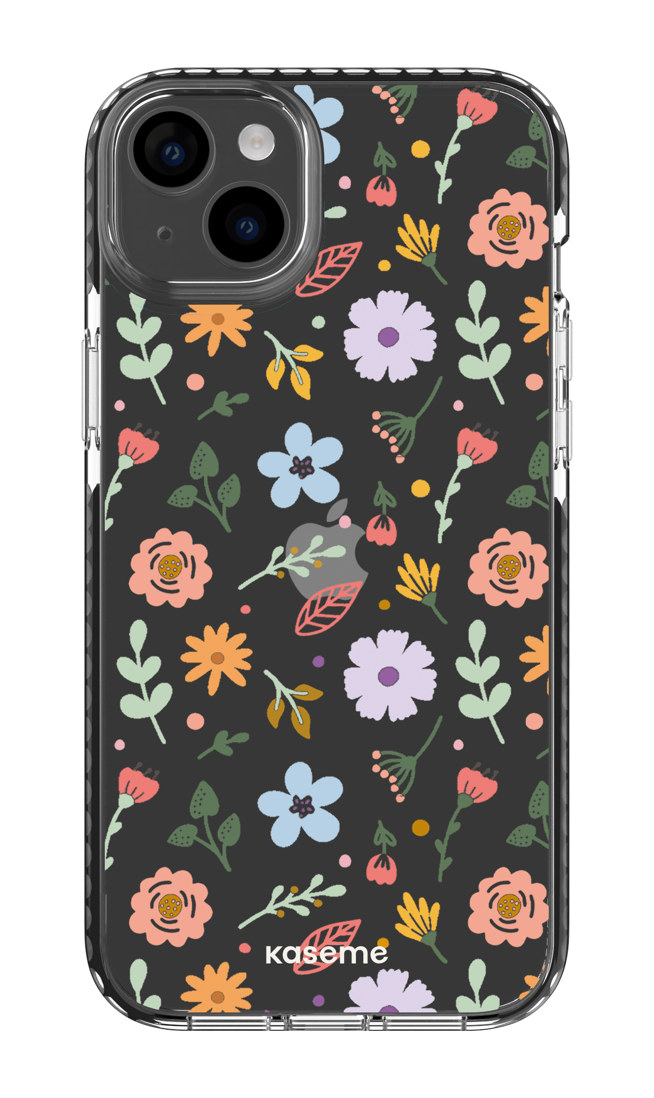 iPhone 14 Plus Clear Case Black Charm clear case -